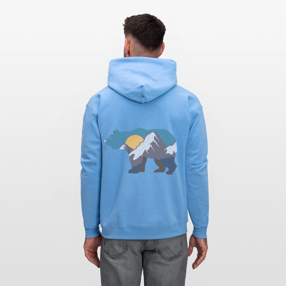 Men's Hoodie - carolina blue