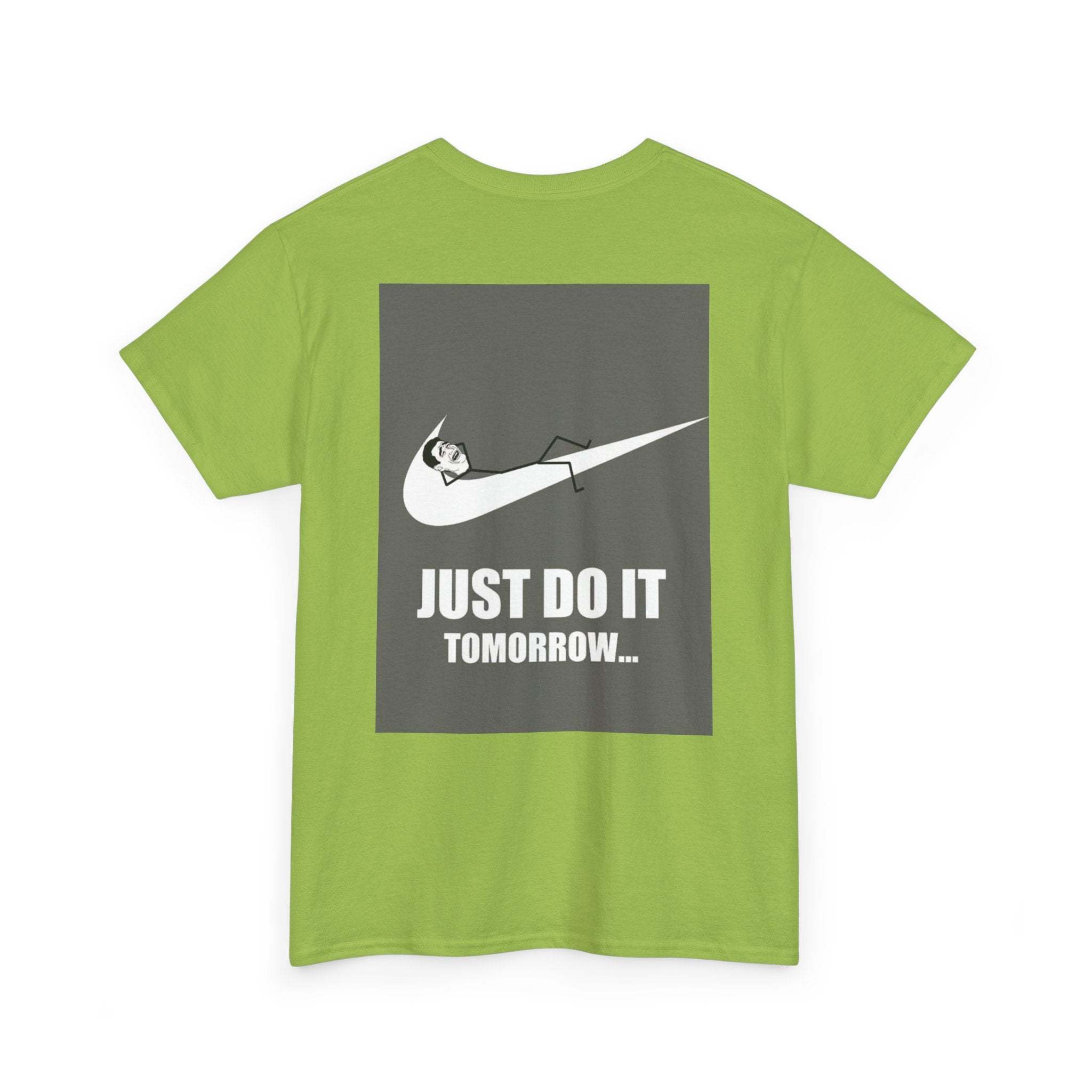 Just Do It Tomorrow Tee — 'Deal With It' Pixel Sunglasses Graphic T‑Shirt