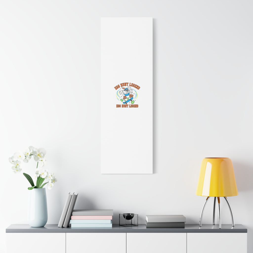 Egg Hunt Legend Canvas | Bold Boys Easter, Egg Hunter Skateboard Dino Egg