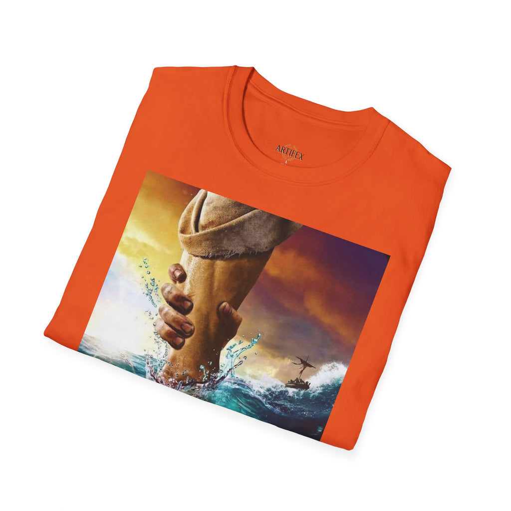 Rescue & Hope T-Shirt — Helping Hand Graphic Tee
