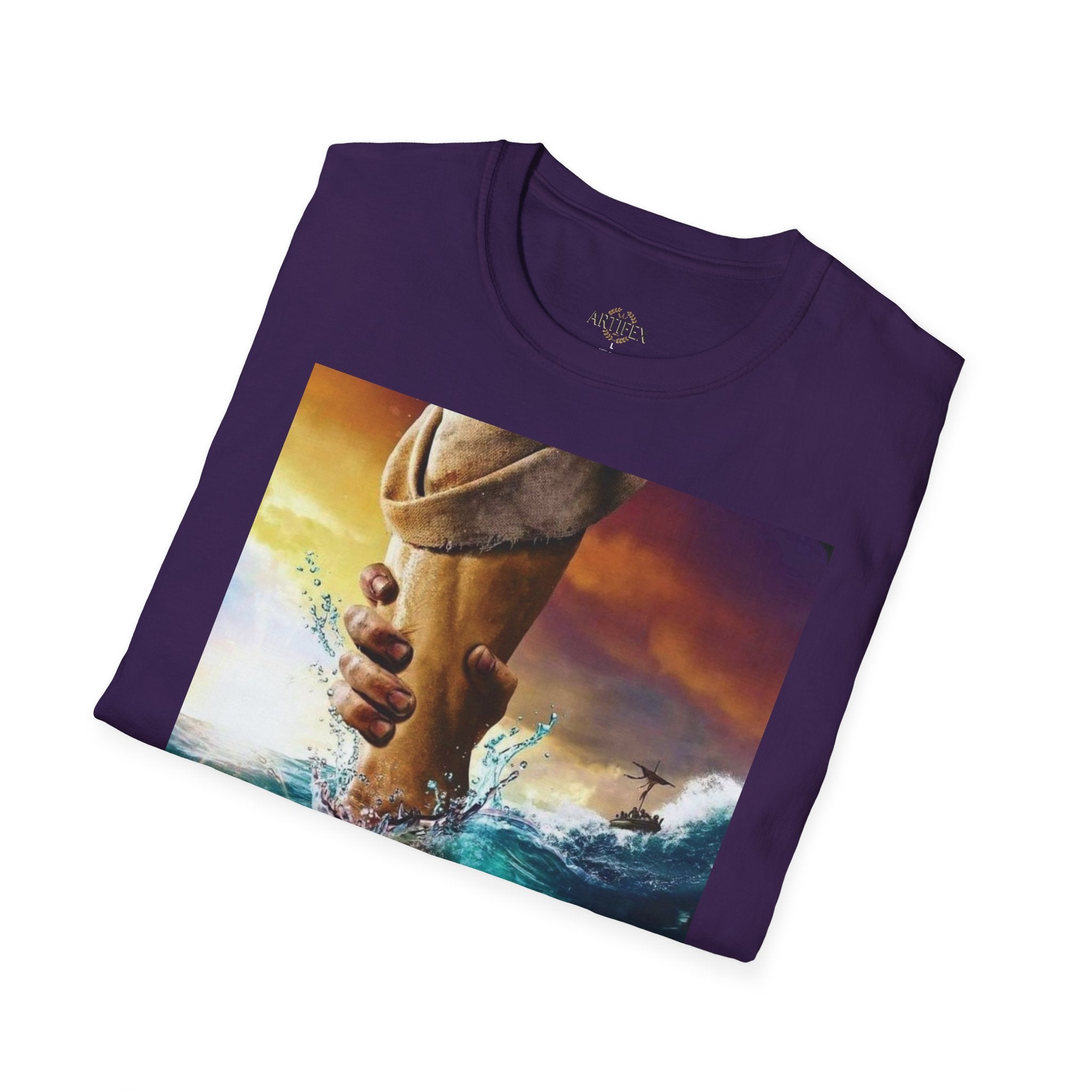 Rescue & Hope T-Shirt — Helping Hand Graphic Tee