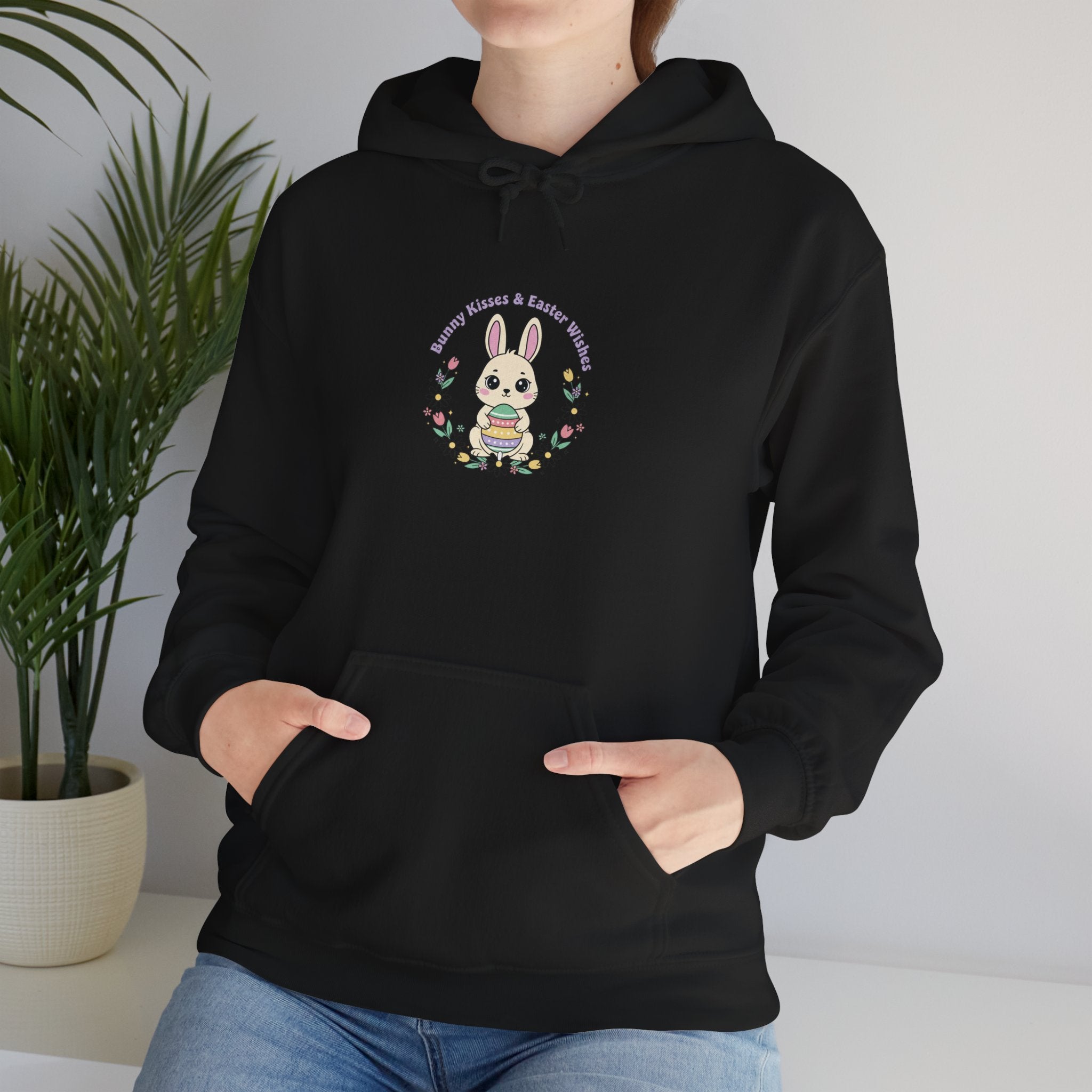 Easter Bunny Aesthetic Hoodie | pastel spring, vintage Easter