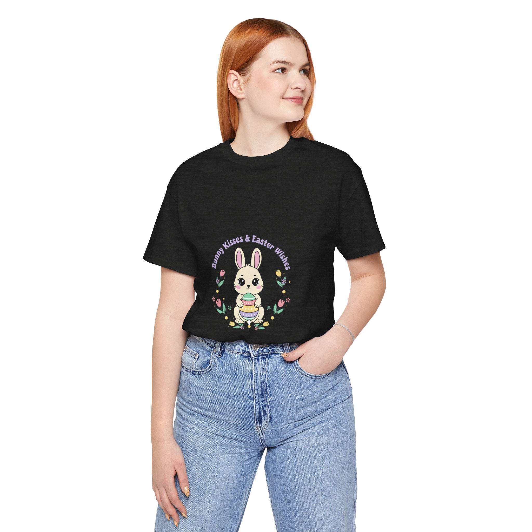 Easter Bunny Aesthetic T-Shirt | pastel spring, vintage Easter cottagecore