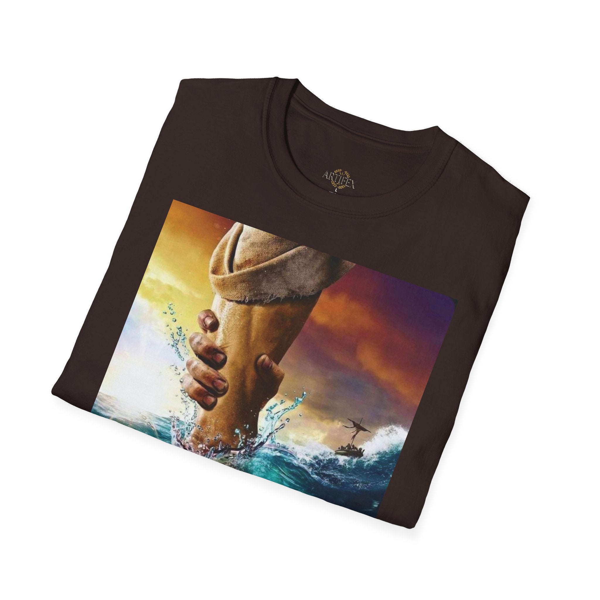 Rescue & Hope T-Shirt — Helping Hand Graphic Tee