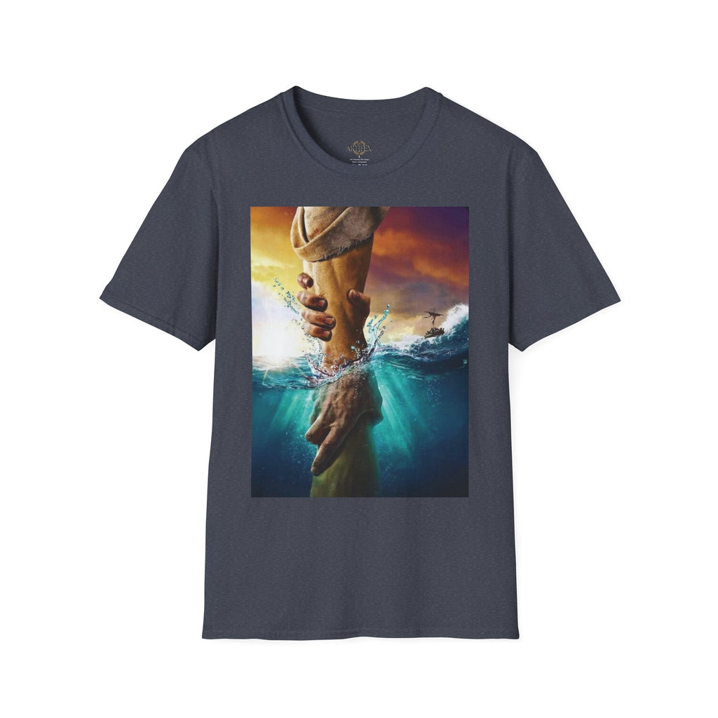 Rescue & Hope T-Shirt — Helping Hand Graphic Tee