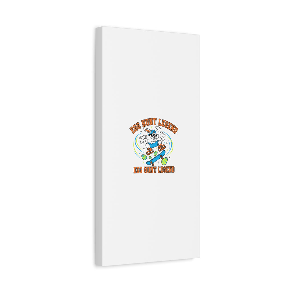 Egg Hunt Legend Canvas | Bold Boys Easter, Egg Hunter Skateboard Dino Egg