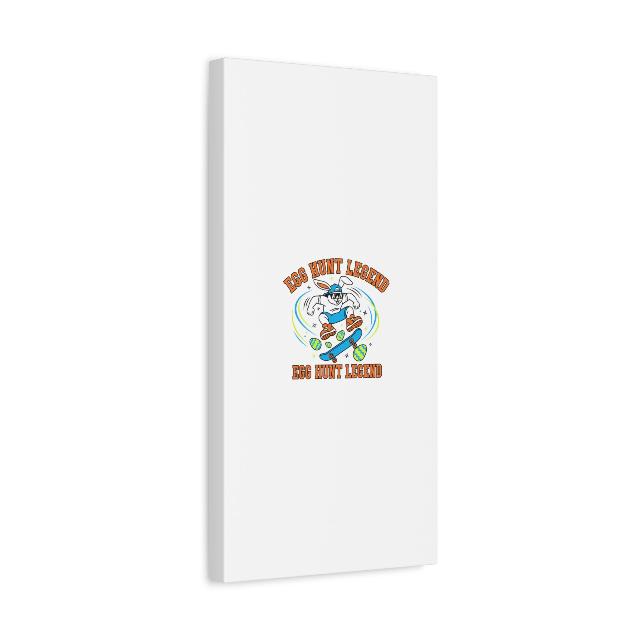 Egg Hunt Legend Canvas | Bold Boys Easter, Egg Hunter Skateboard Dino Egg