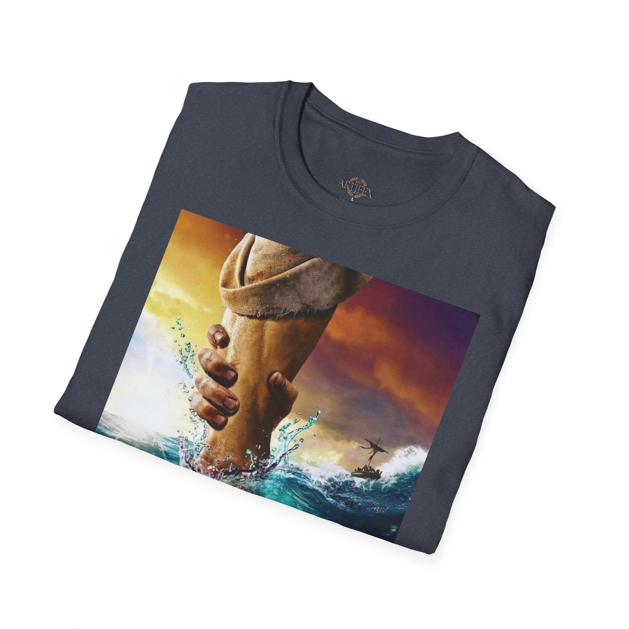 Rescue & Hope T-Shirt — Helping Hand Graphic Tee