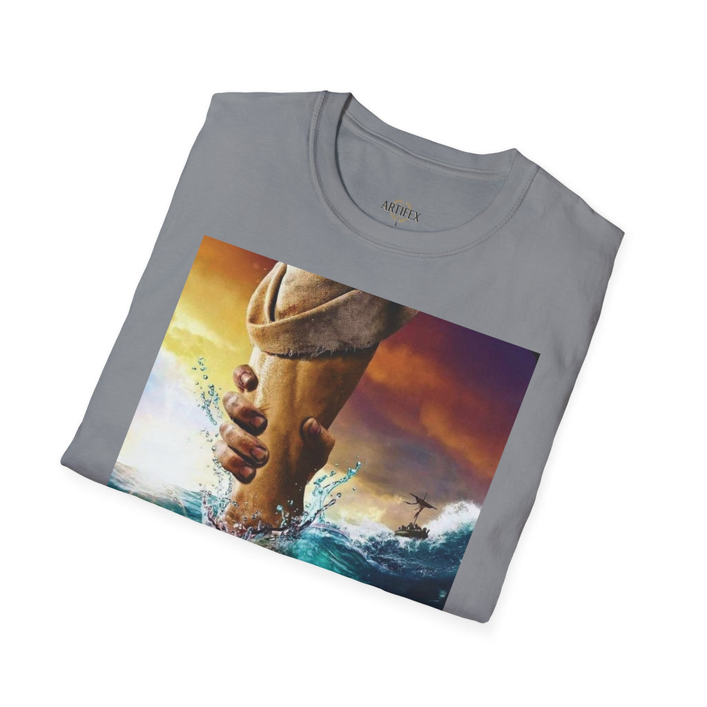Rescue & Hope T-Shirt — Helping Hand Graphic Tee