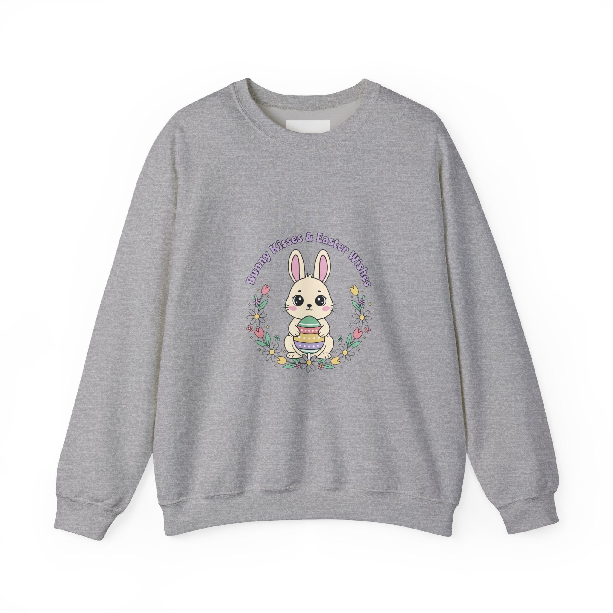 Easter Bunny Aesthetic Crewneck Sweatshirt, pastel spring, vintage Easter