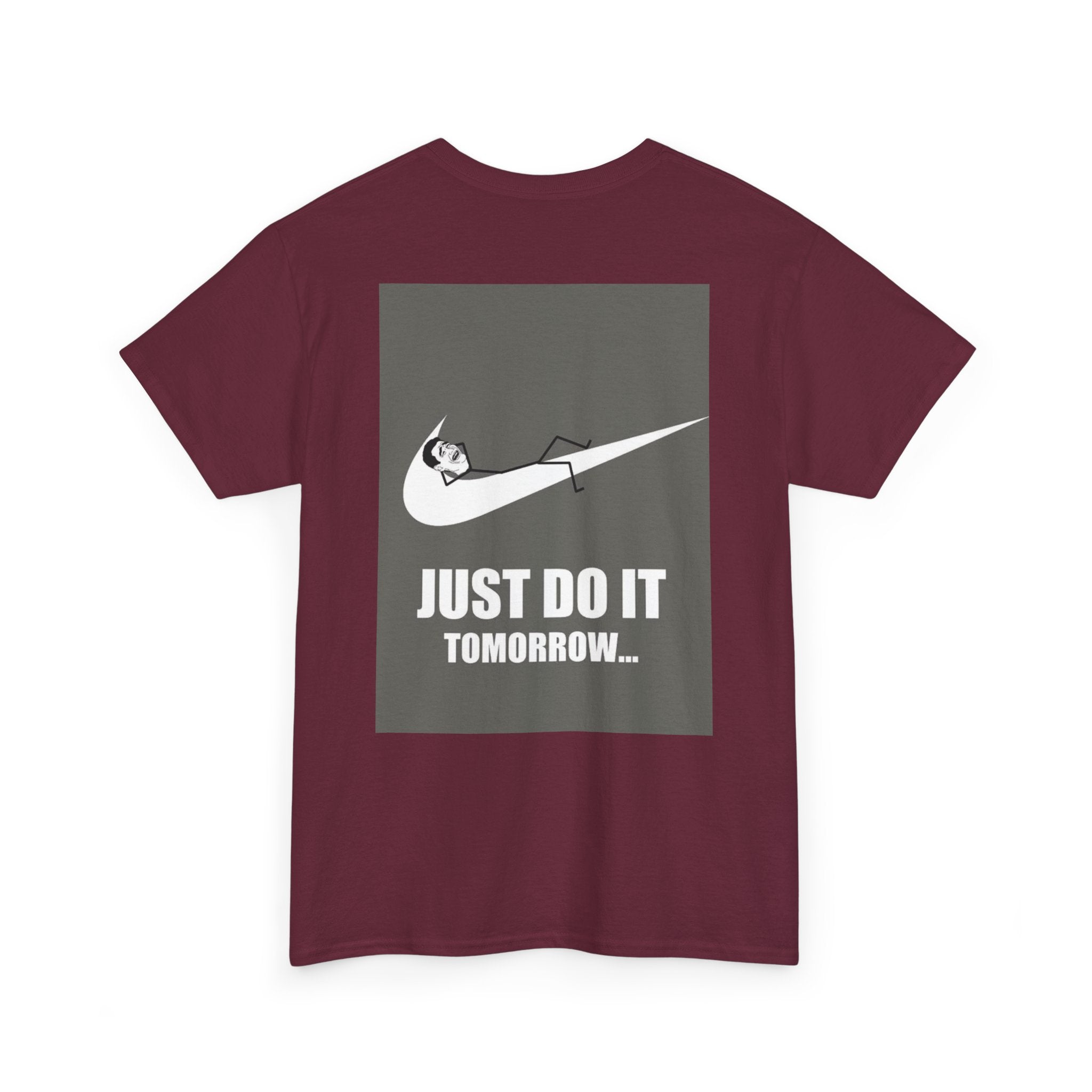 Just Do It Tomorrow Tee — 'Deal With It' Pixel Sunglasses Graphic T‑Shirt
