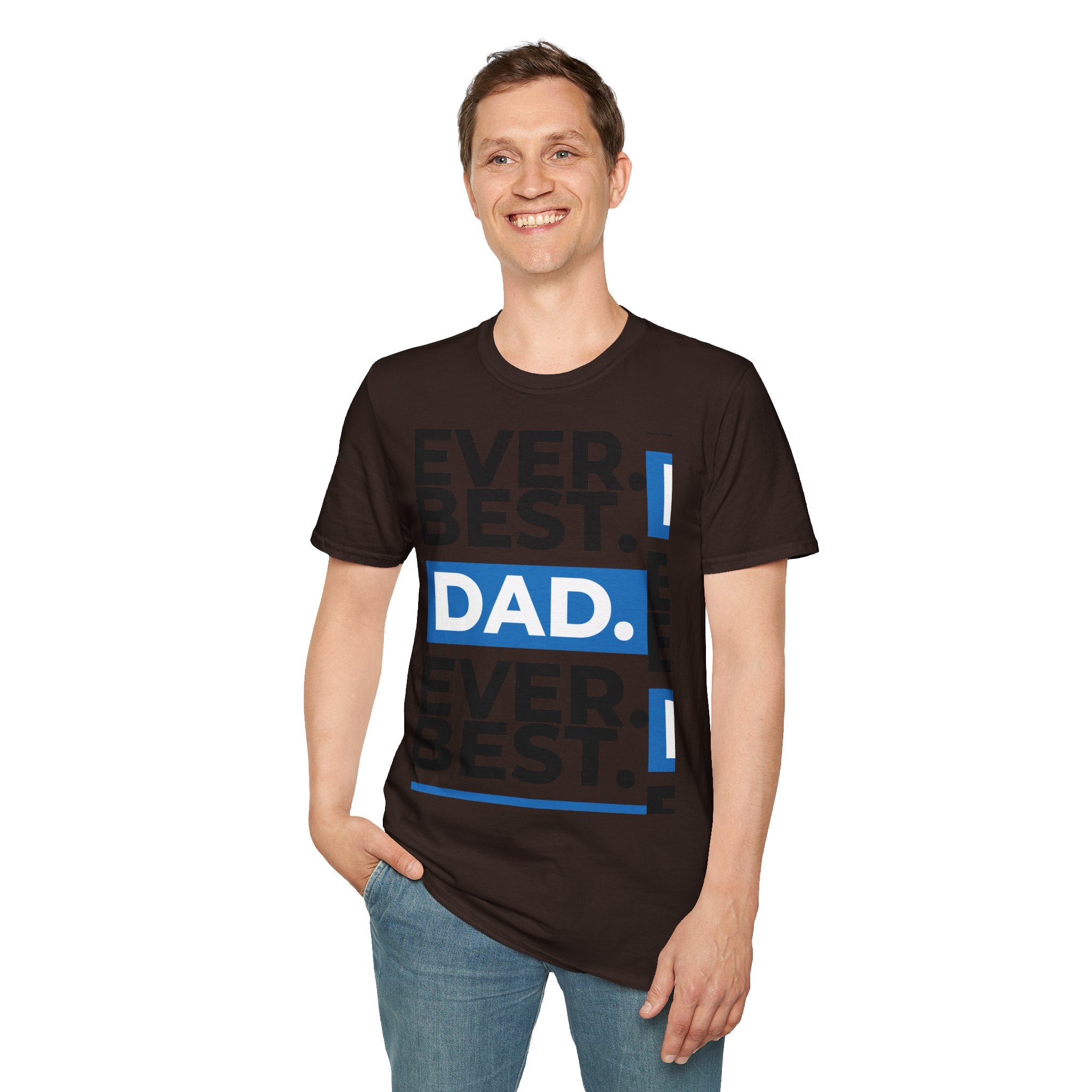 Best Dad Ever T-Shirt — Bold Typography Father’s Day Tee