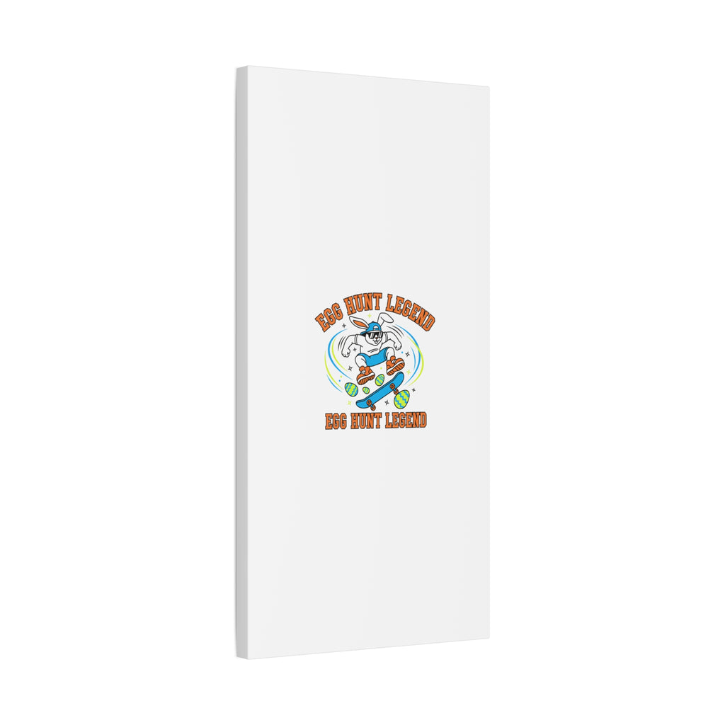 Egg Hunt Legend Canvas | Bold Boys Easter, Egg Hunter Skateboard Dino Egg