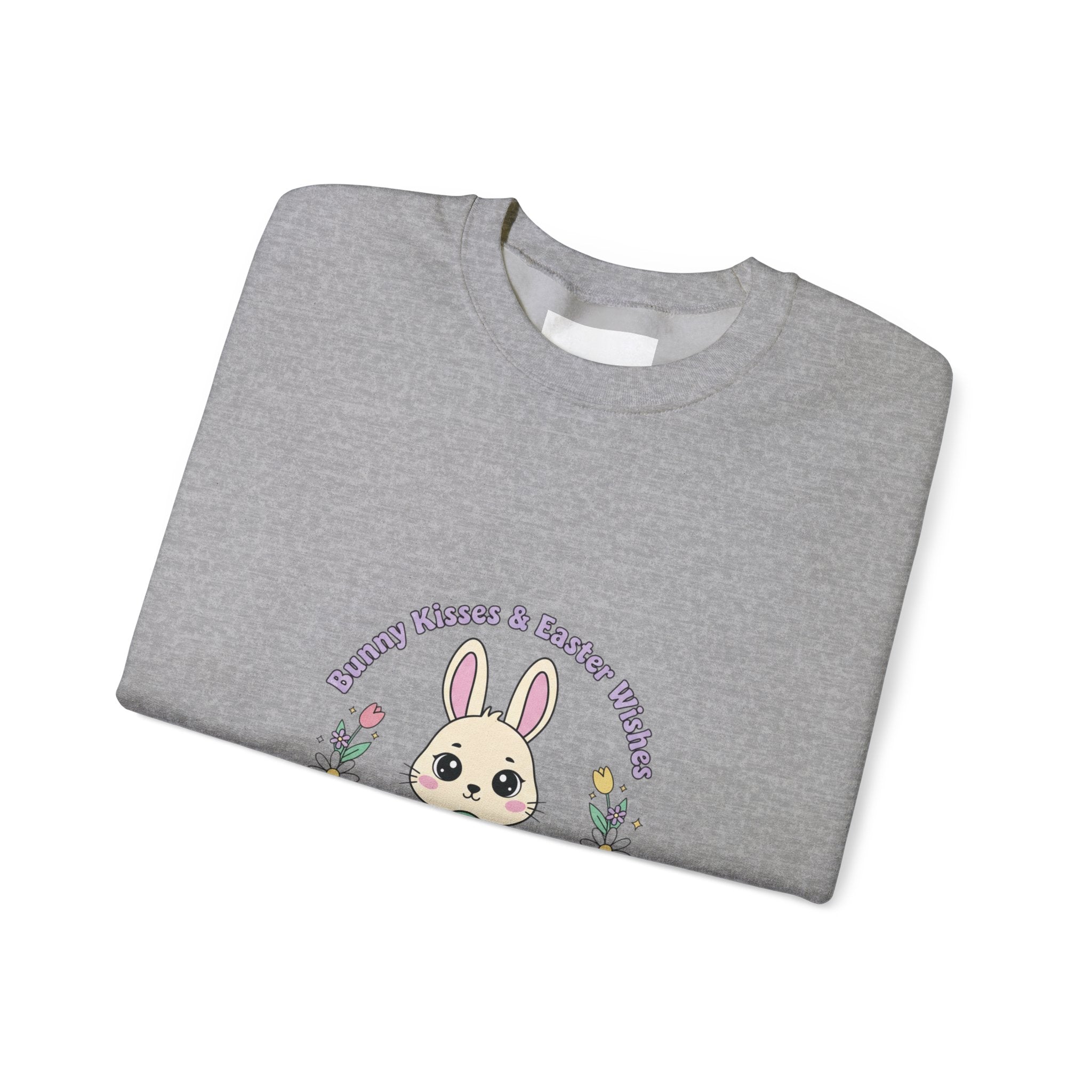 Easter Bunny Aesthetic Crewneck Sweatshirt, pastel spring, vintage Easter