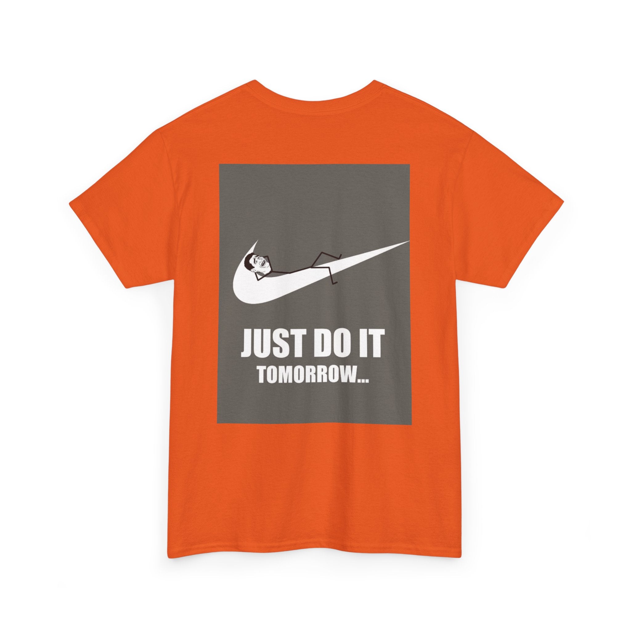Just Do It Tomorrow Tee — 'Deal With It' Pixel Sunglasses Graphic T‑Shirt