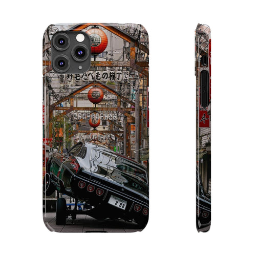 Retro Japanese Street Lowrider Slim Phone Case