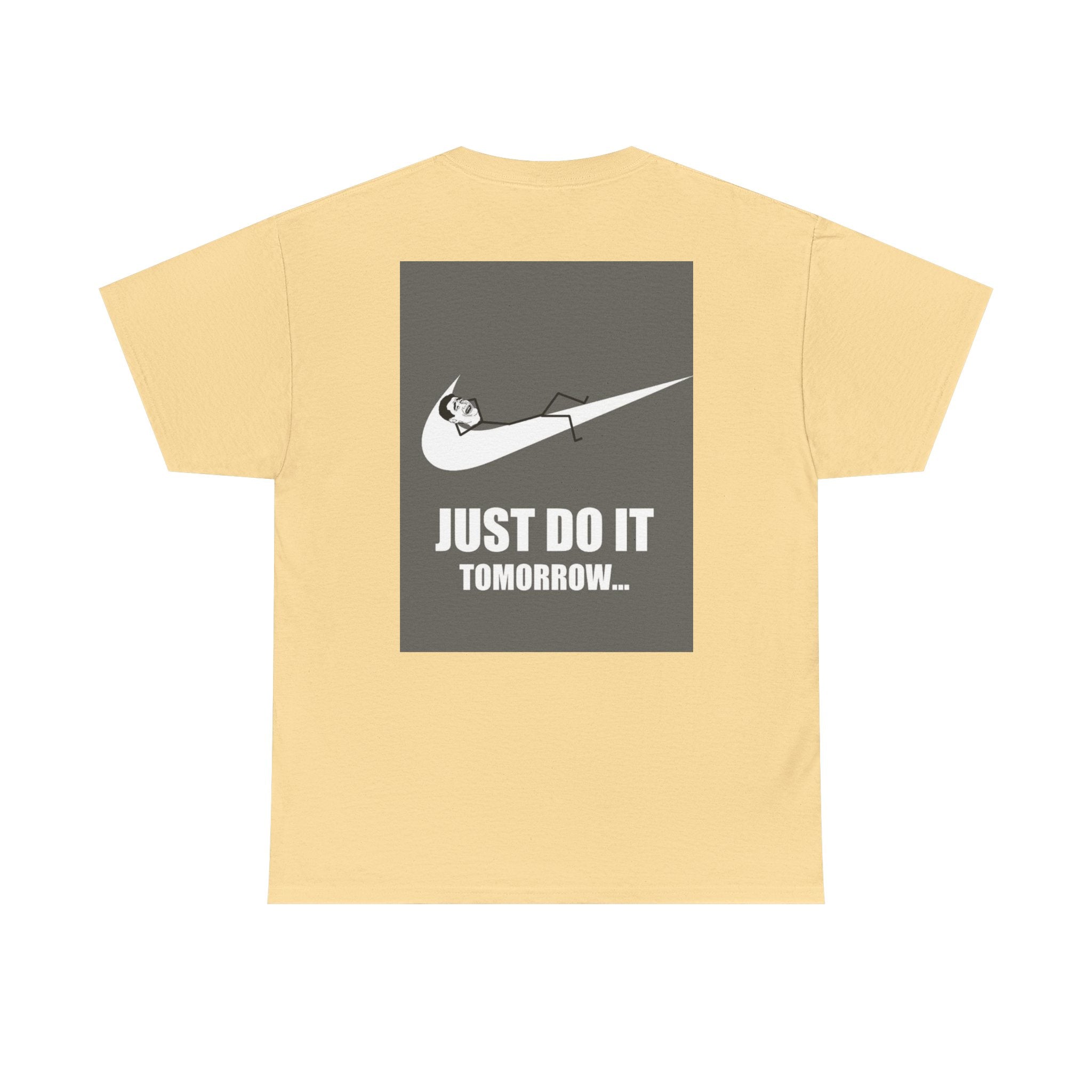 Just Do It Tomorrow Tee — 'Deal With It' Pixel Sunglasses Graphic T‑Shirt