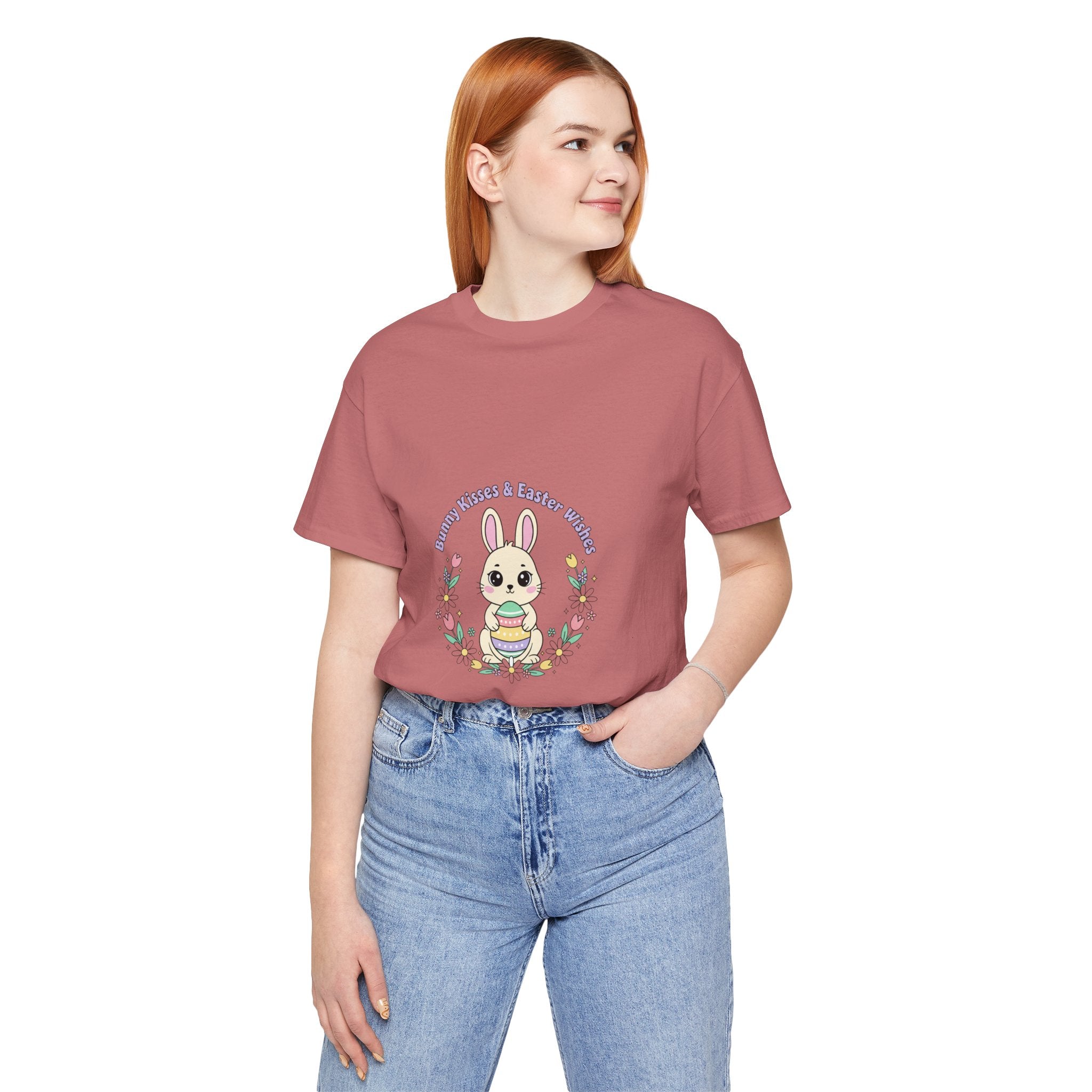 Easter Bunny Aesthetic T-Shirt | pastel spring, vintage Easter cottagecore