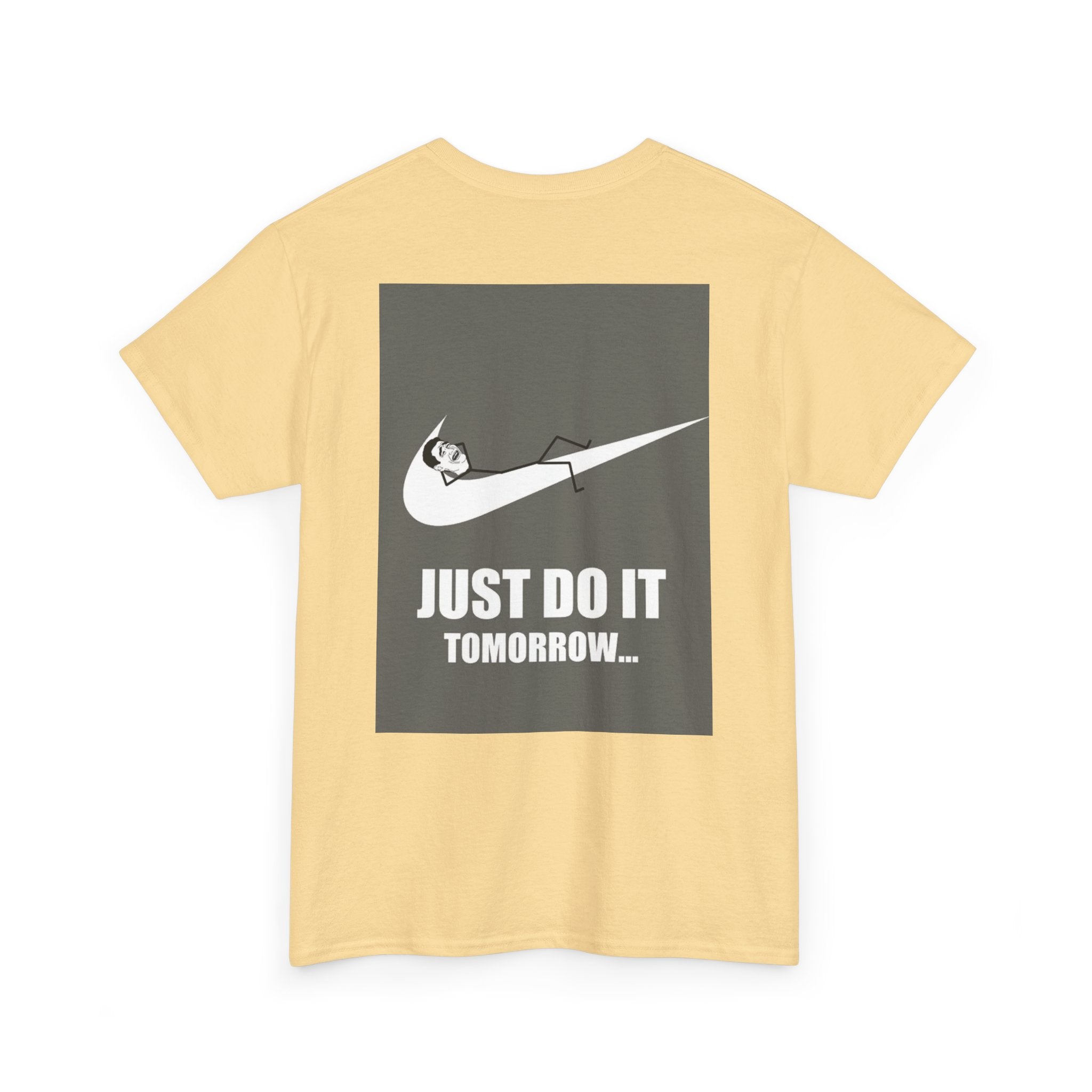 Just Do It Tomorrow Tee — 'Deal With It' Pixel Sunglasses Graphic T‑Shirt