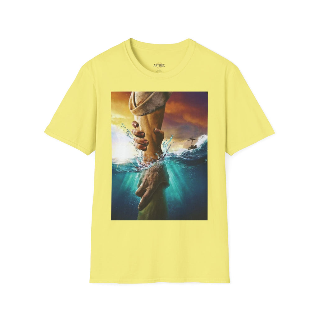 Rescue & Hope T-Shirt — Helping Hand Graphic Tee