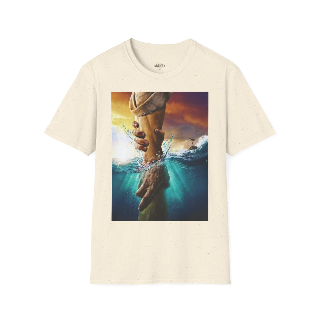 Rescue & Hope T-Shirt — Helping Hand Graphic Tee