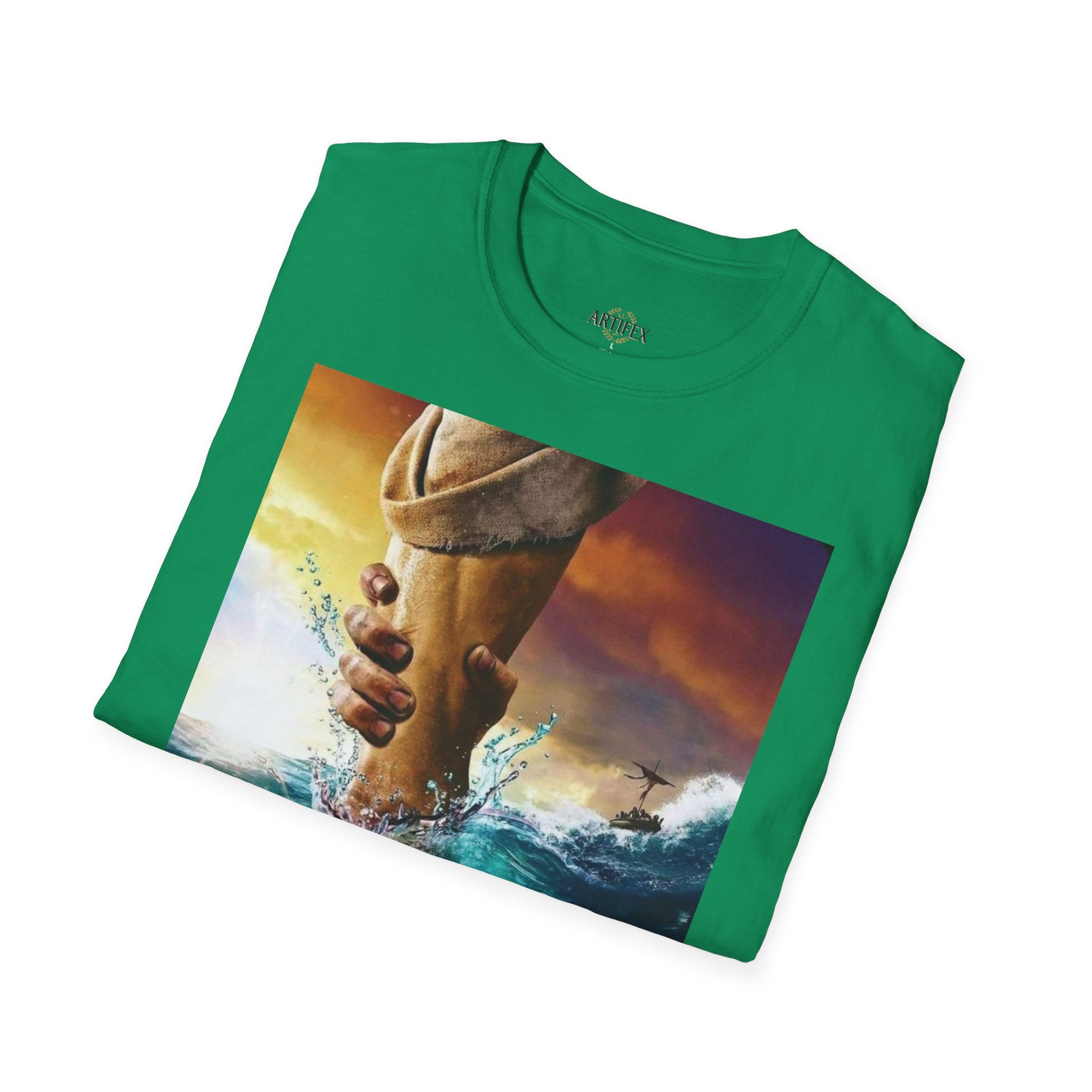 Rescue & Hope T-Shirt — Helping Hand Graphic Tee