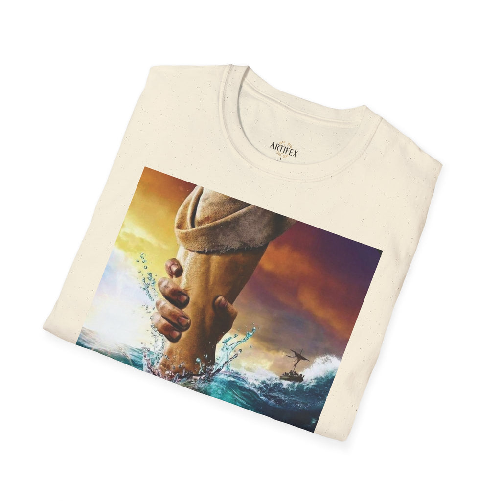 Rescue & Hope T-Shirt — Helping Hand Graphic Tee
