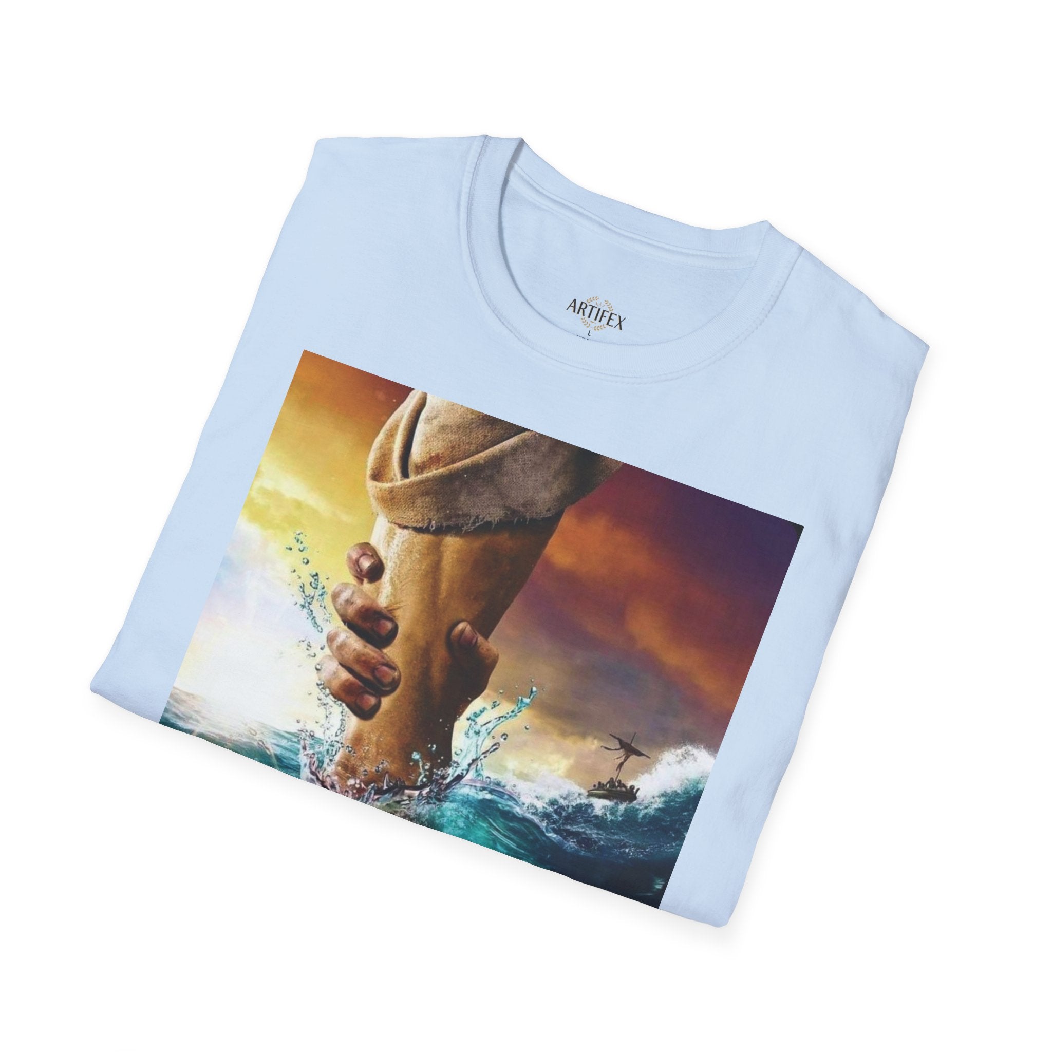 Rescue & Hope T-Shirt — Helping Hand Graphic Tee