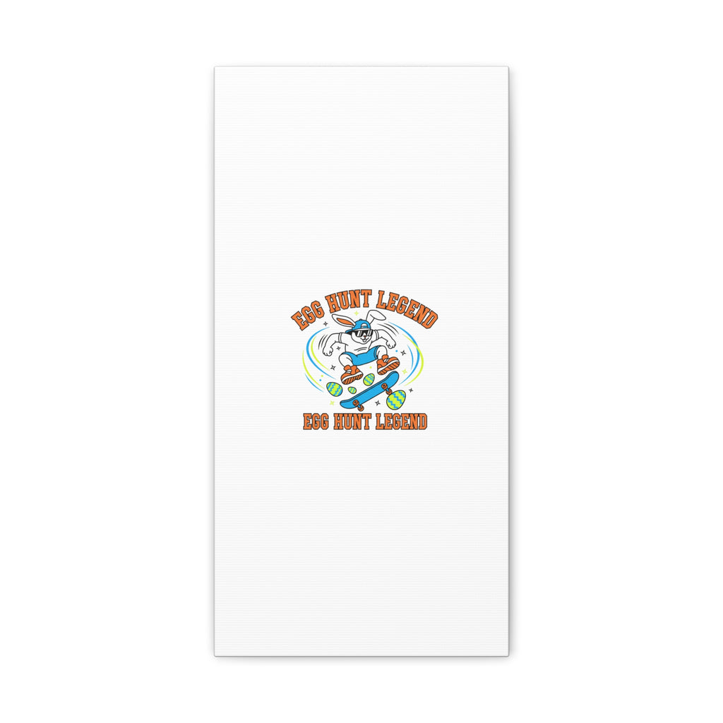Egg Hunt Legend Canvas | Bold Boys Easter, Egg Hunter Skateboard Dino Egg