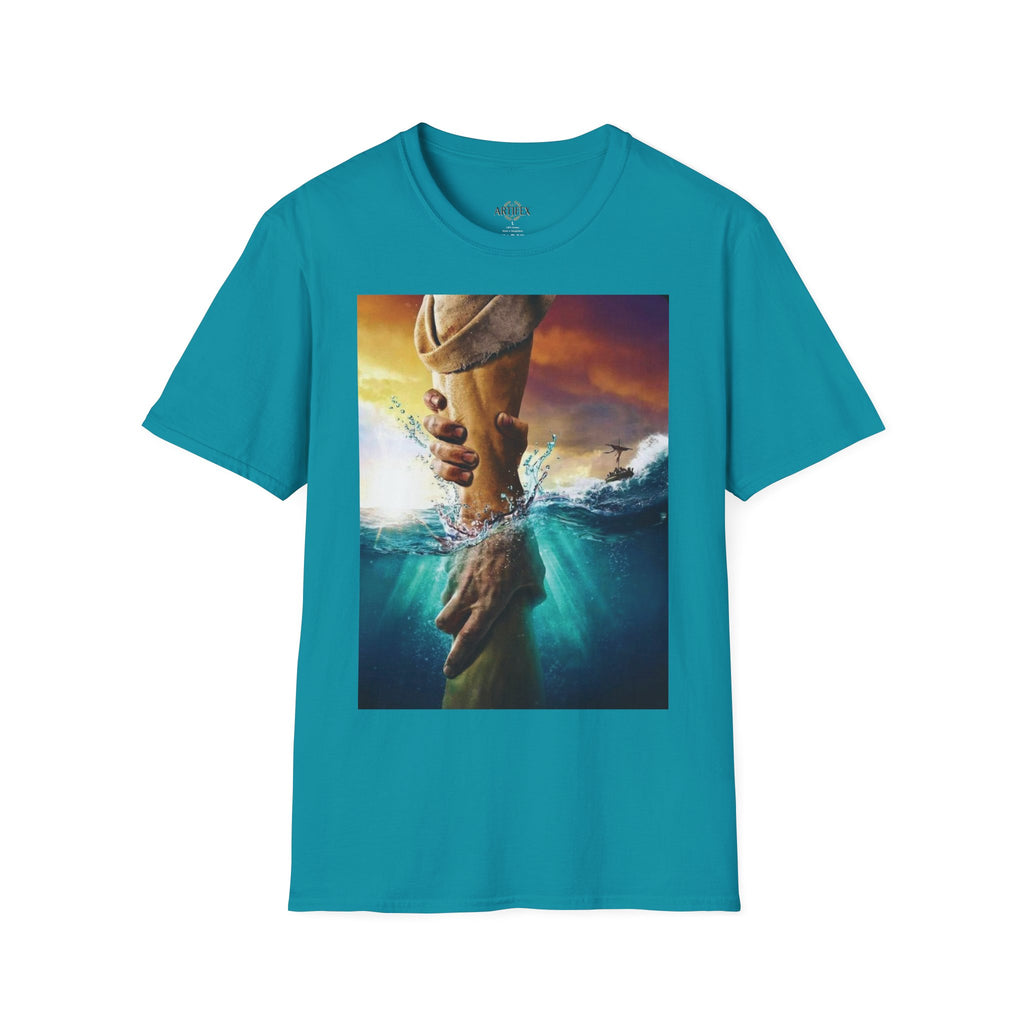 Rescue & Hope T-Shirt — Helping Hand Graphic Tee