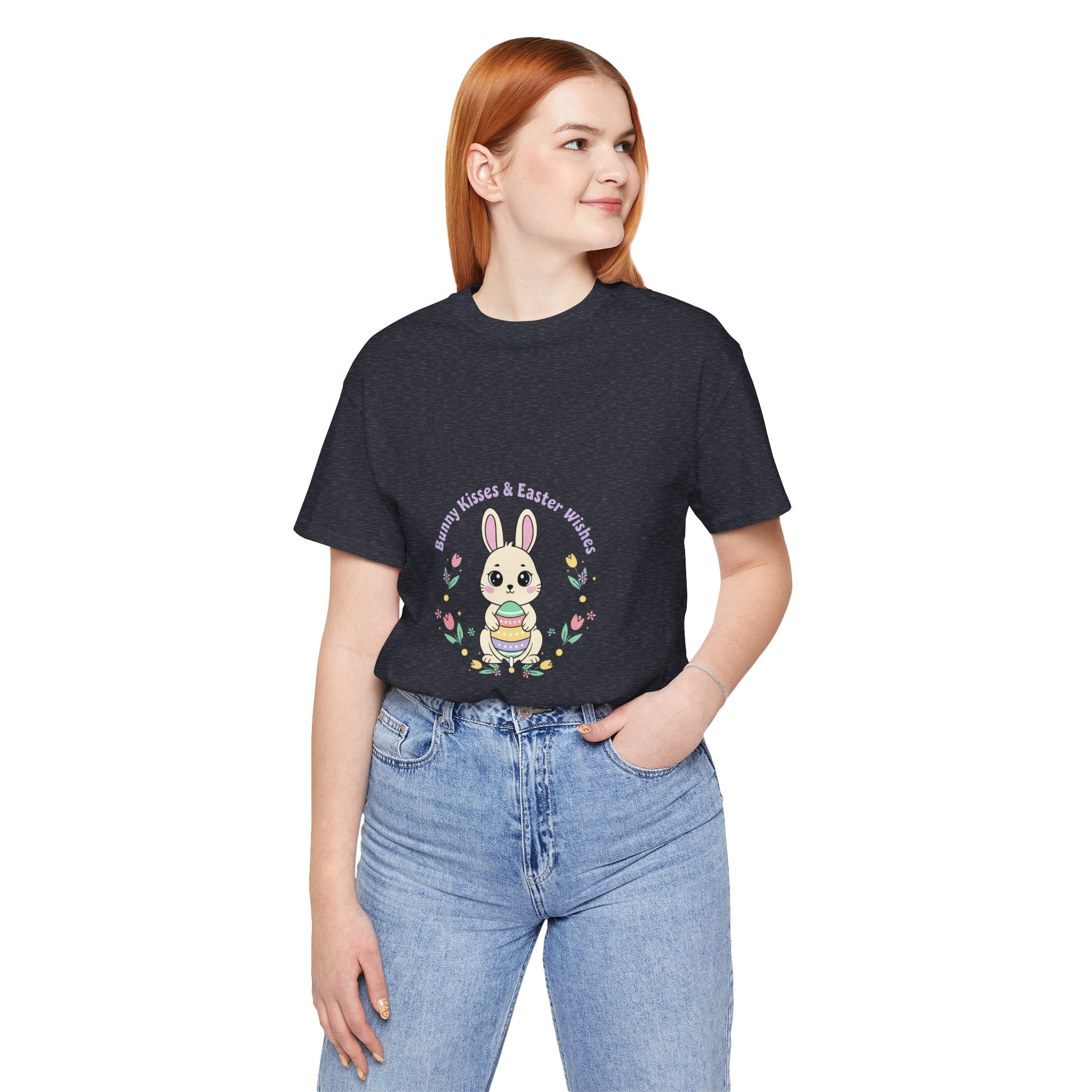 Easter Bunny Aesthetic T-Shirt | pastel spring, vintage Easter cottagecore