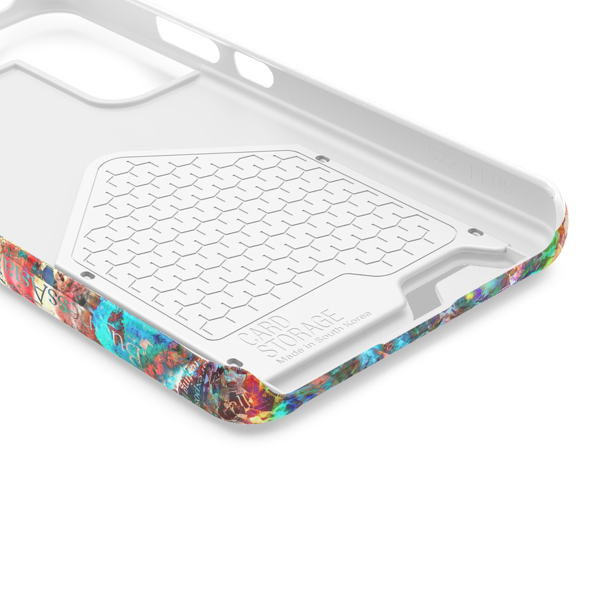 Abstract Spiral Wallet Phone Case