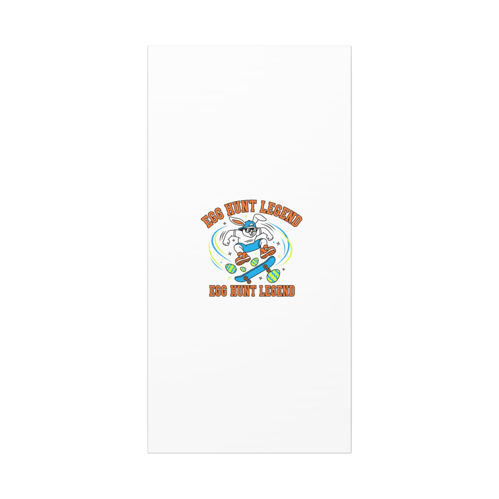 Egg Hunt Legend Canvas | Bold Boys Easter, Egg Hunter Skateboard Dino Egg