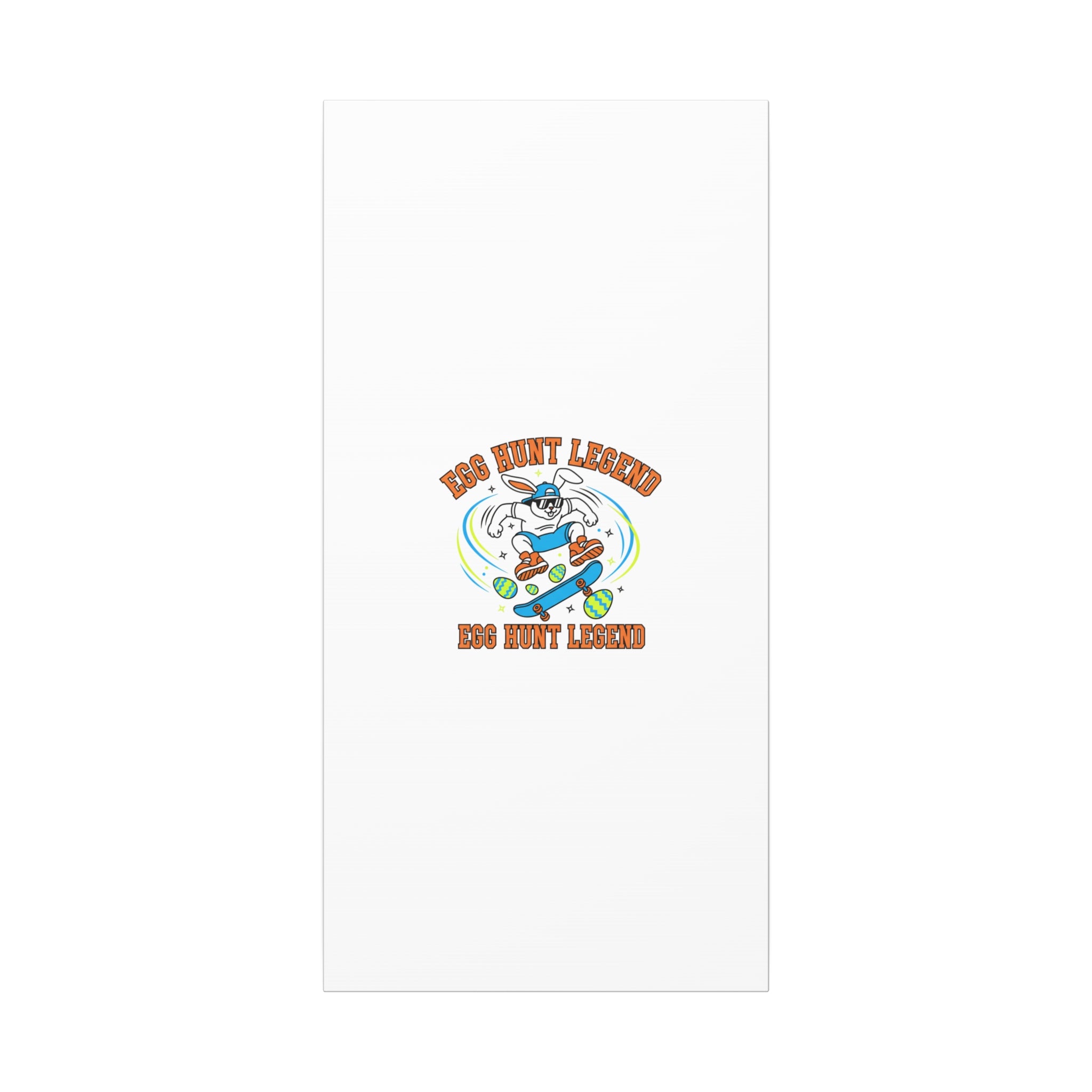 Egg Hunt Legend Canvas | Bold Boys Easter, Egg Hunter Skateboard Dino Egg