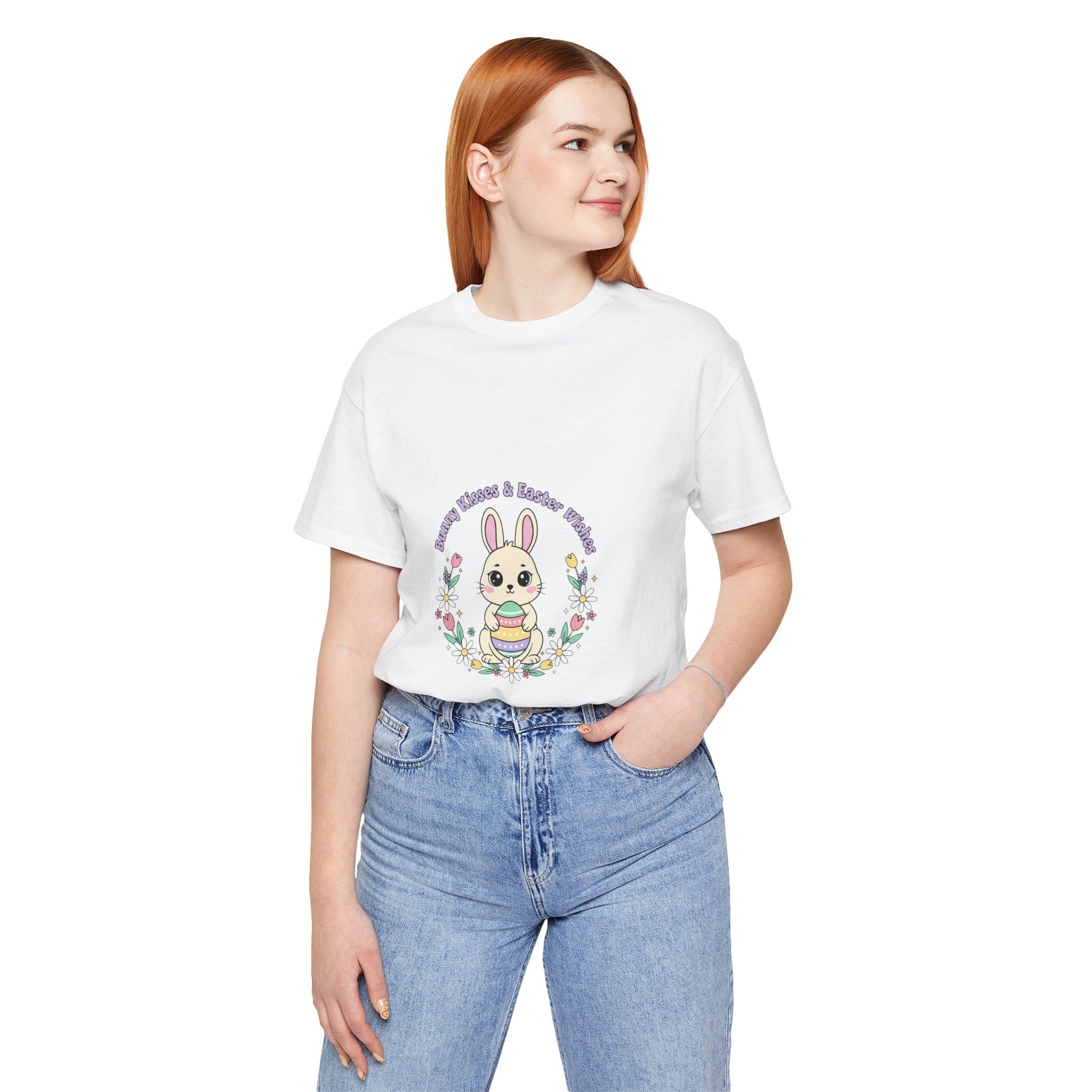 Easter Bunny Aesthetic T-Shirt | pastel spring, vintage Easter cottagecore
