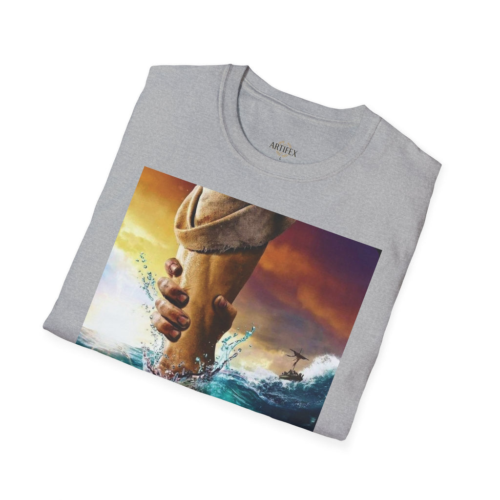 Rescue & Hope T-Shirt — Helping Hand Graphic Tee