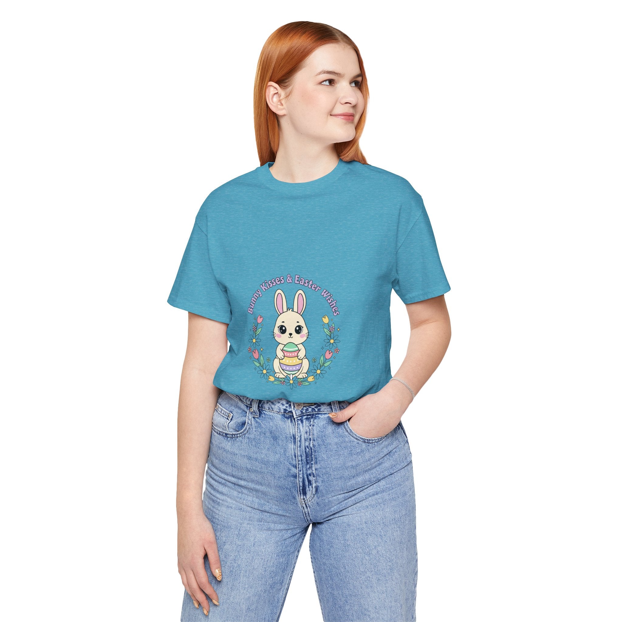 Easter Bunny Aesthetic T-Shirt | pastel spring, vintage Easter cottagecore