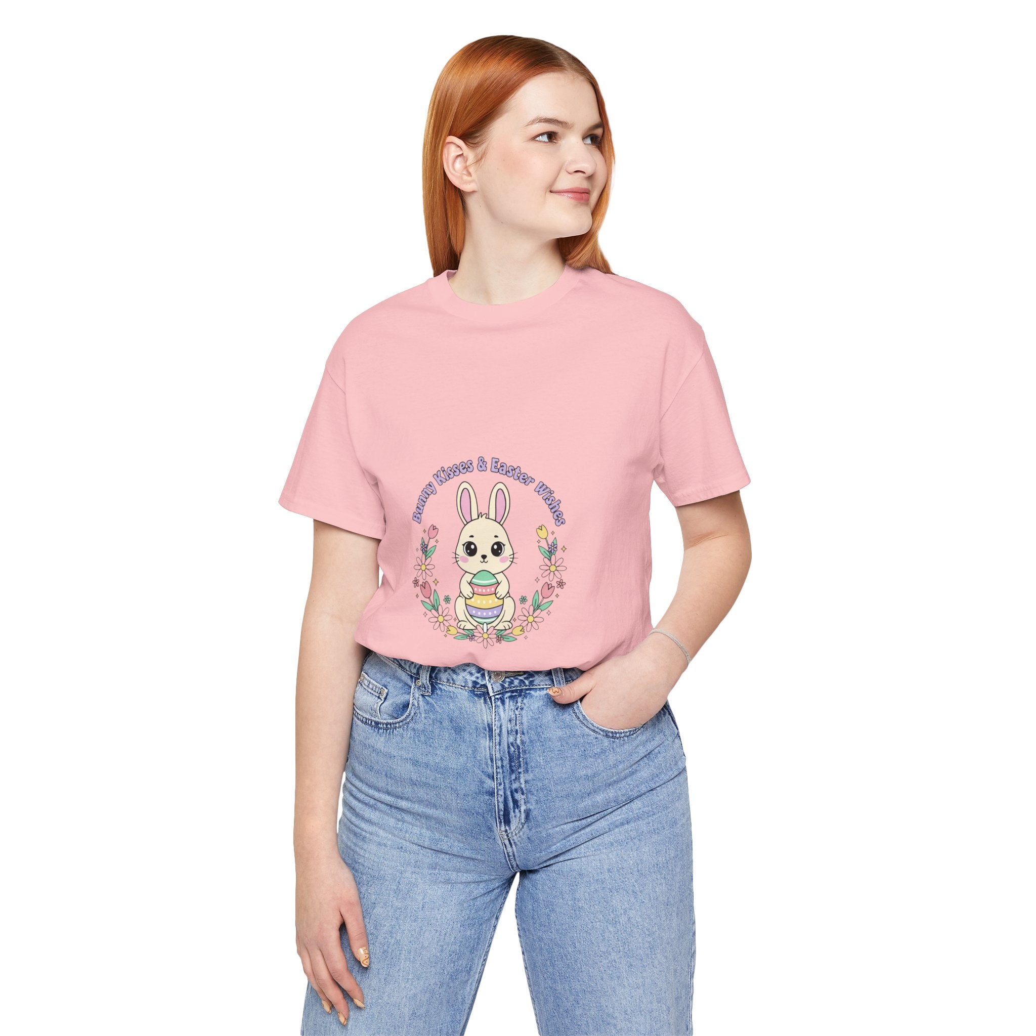 Easter Bunny Aesthetic T-Shirt | pastel spring, vintage Easter cottagecore