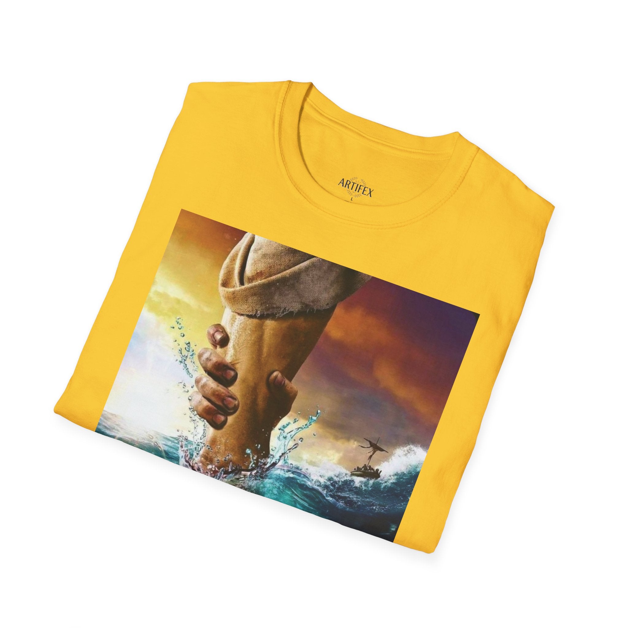 Rescue & Hope T-Shirt — Helping Hand Graphic Tee