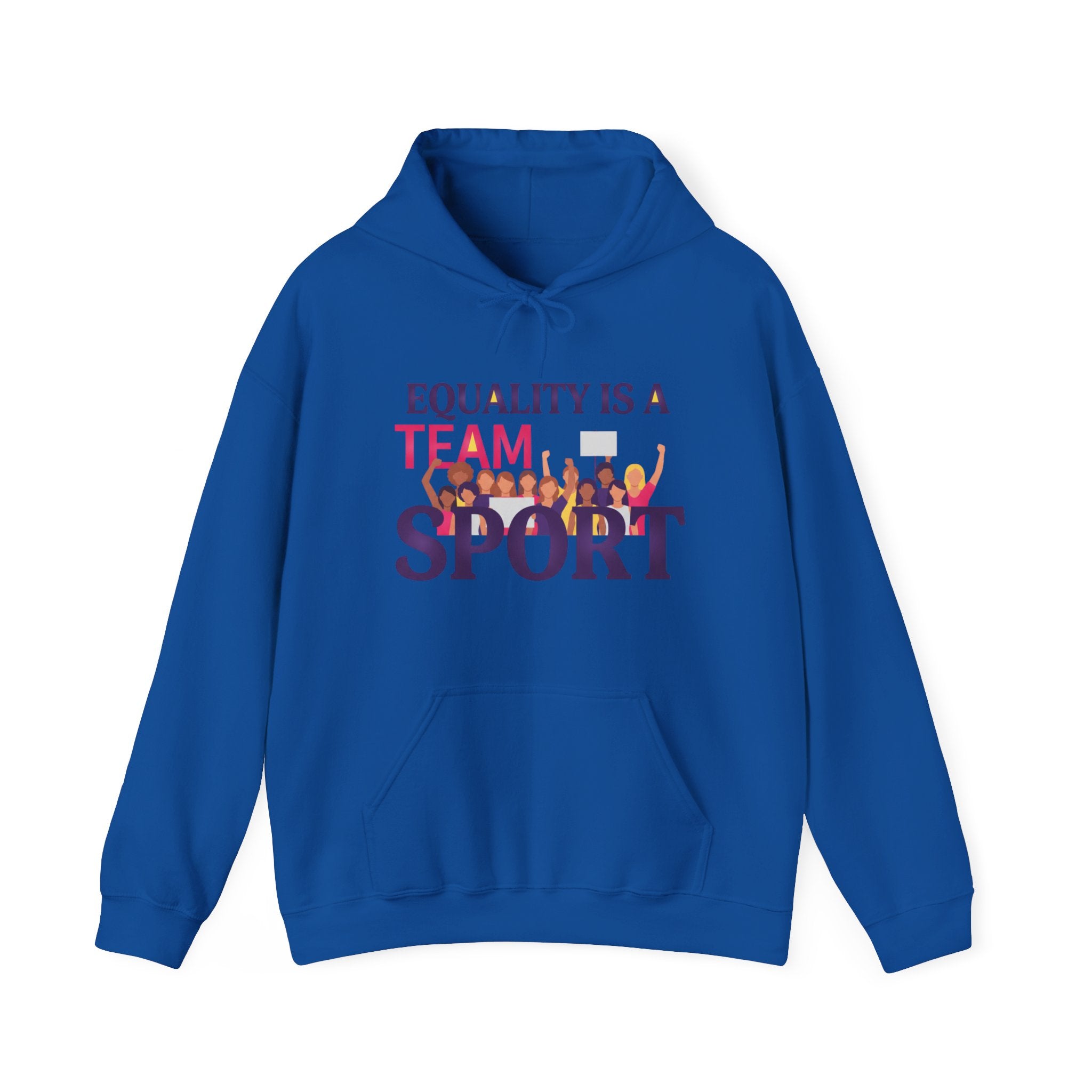 Equality Is a Team Sport Hoodie — Inclusive Team Unity Sweatshirt