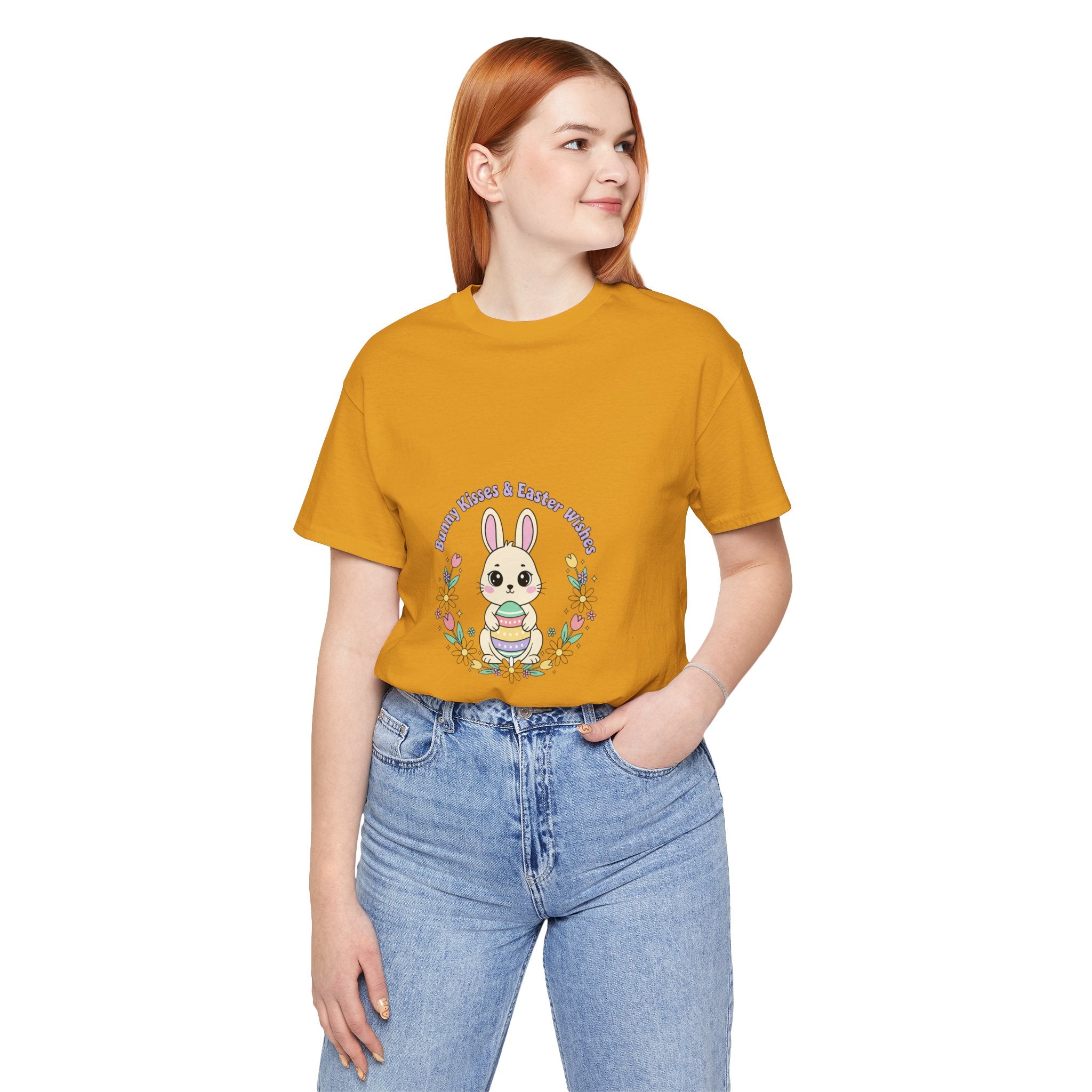 Easter Bunny Aesthetic T-Shirt | pastel spring, vintage Easter cottagecore