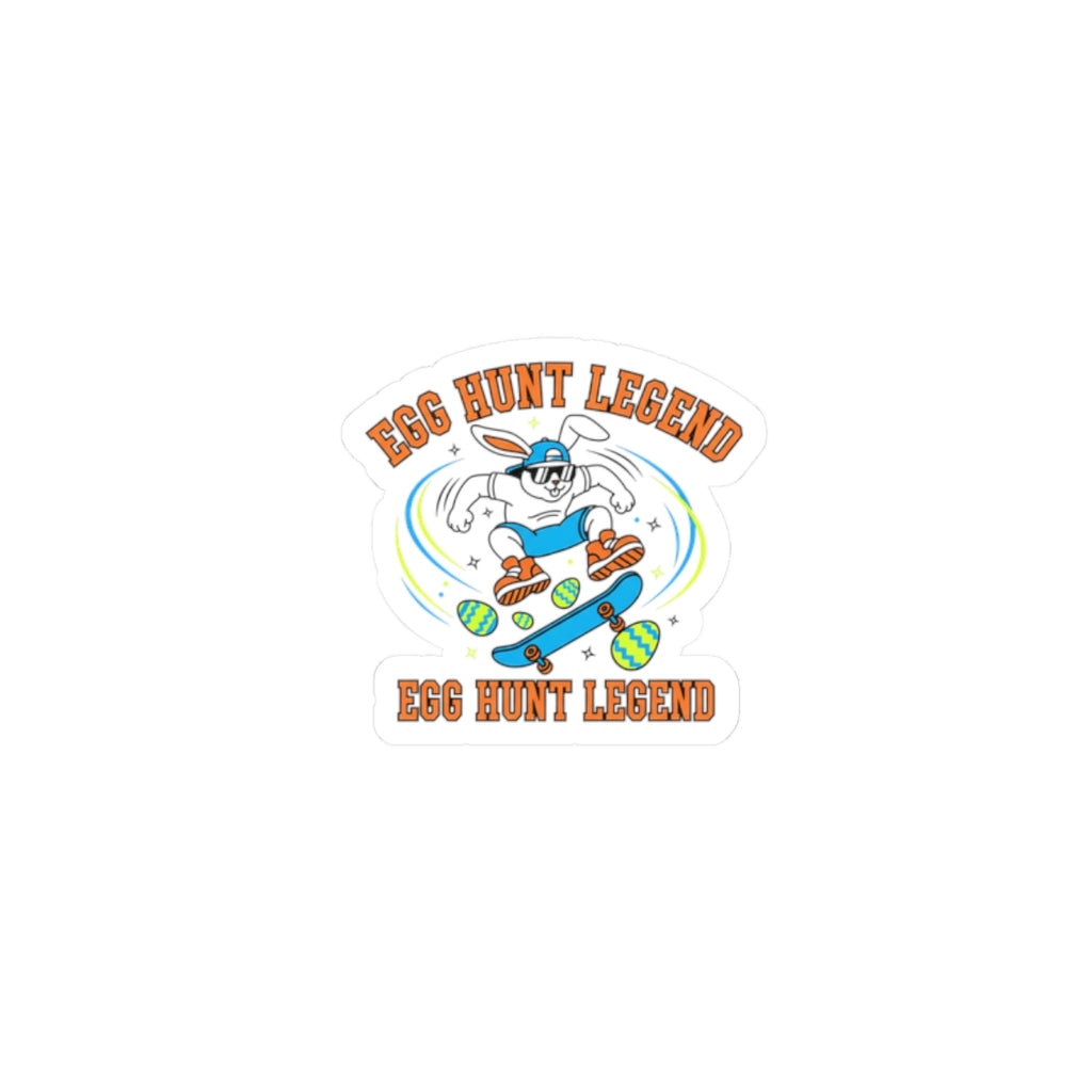 Egg Hunt Legend Sticker | Boys Easter, Dino Egg, Camo Graphic