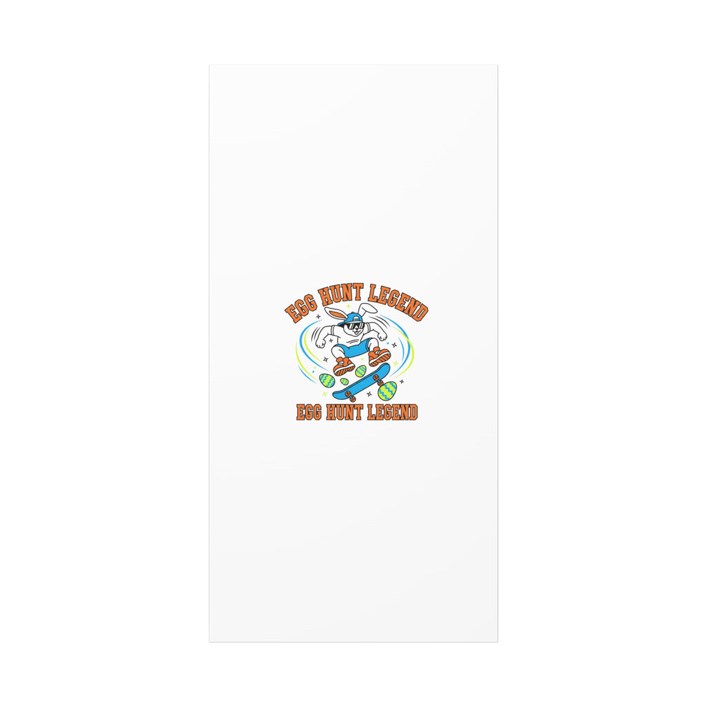 Egg Hunt Legend Canvas | Bold Boys Easter, Egg Hunter Skateboard Dino Egg