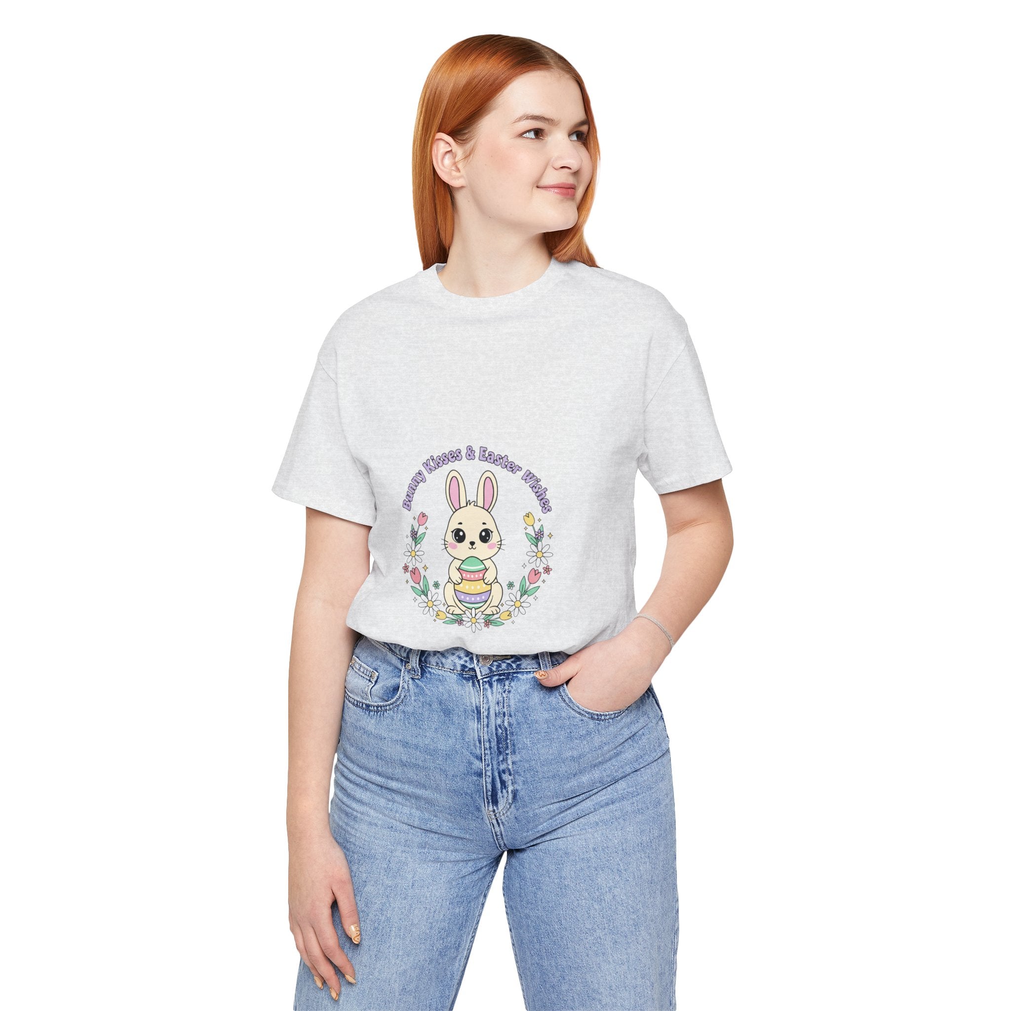 Easter Bunny Aesthetic T-Shirt | pastel spring, vintage Easter cottagecore