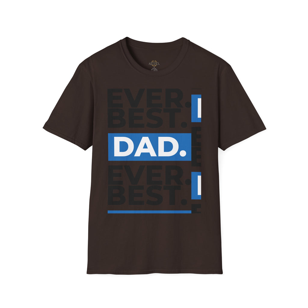 Best Dad Ever T-Shirt — Bold Typography Father’s Day Tee