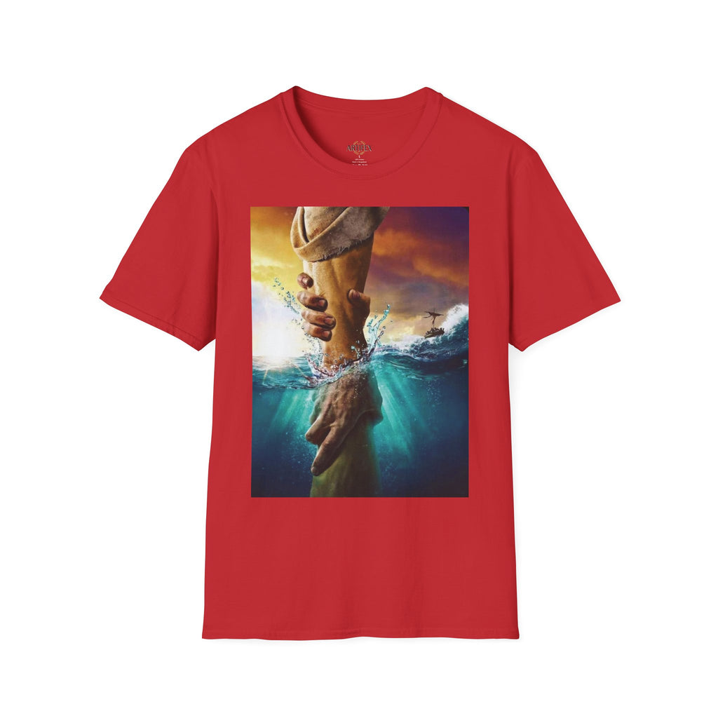 Rescue & Hope T-Shirt — Helping Hand Graphic Tee