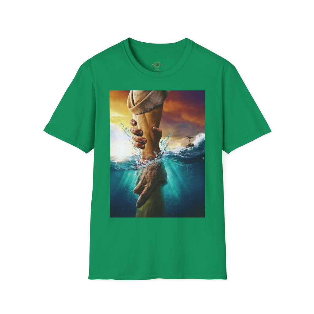 Rescue & Hope T-Shirt — Helping Hand Graphic Tee