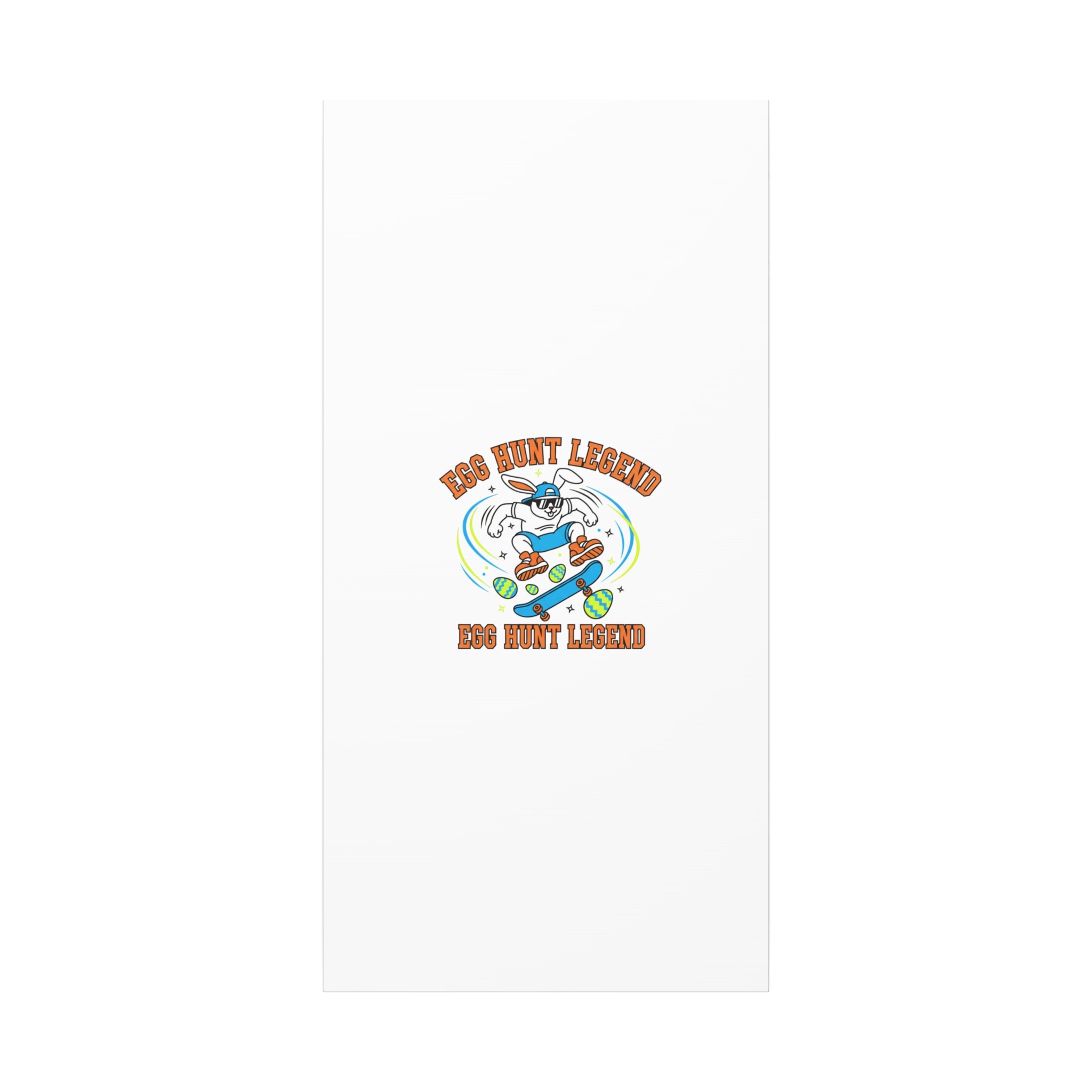 Egg Hunt Legend Canvas | Bold Boys Easter, Egg Hunter Skateboard Dino Egg