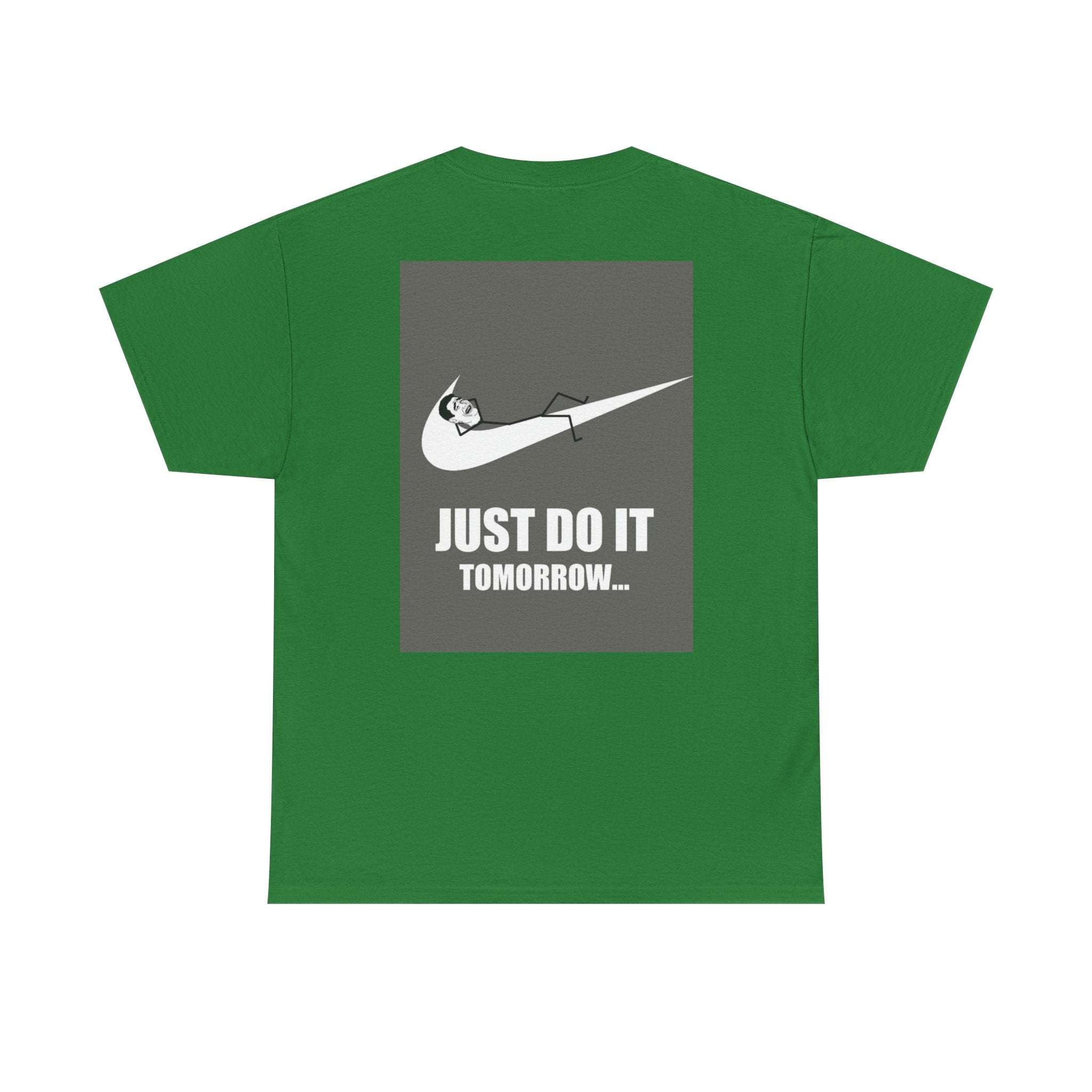 Just Do It Tomorrow Tee — 'Deal With It' Pixel Sunglasses Graphic T‑Shirt
