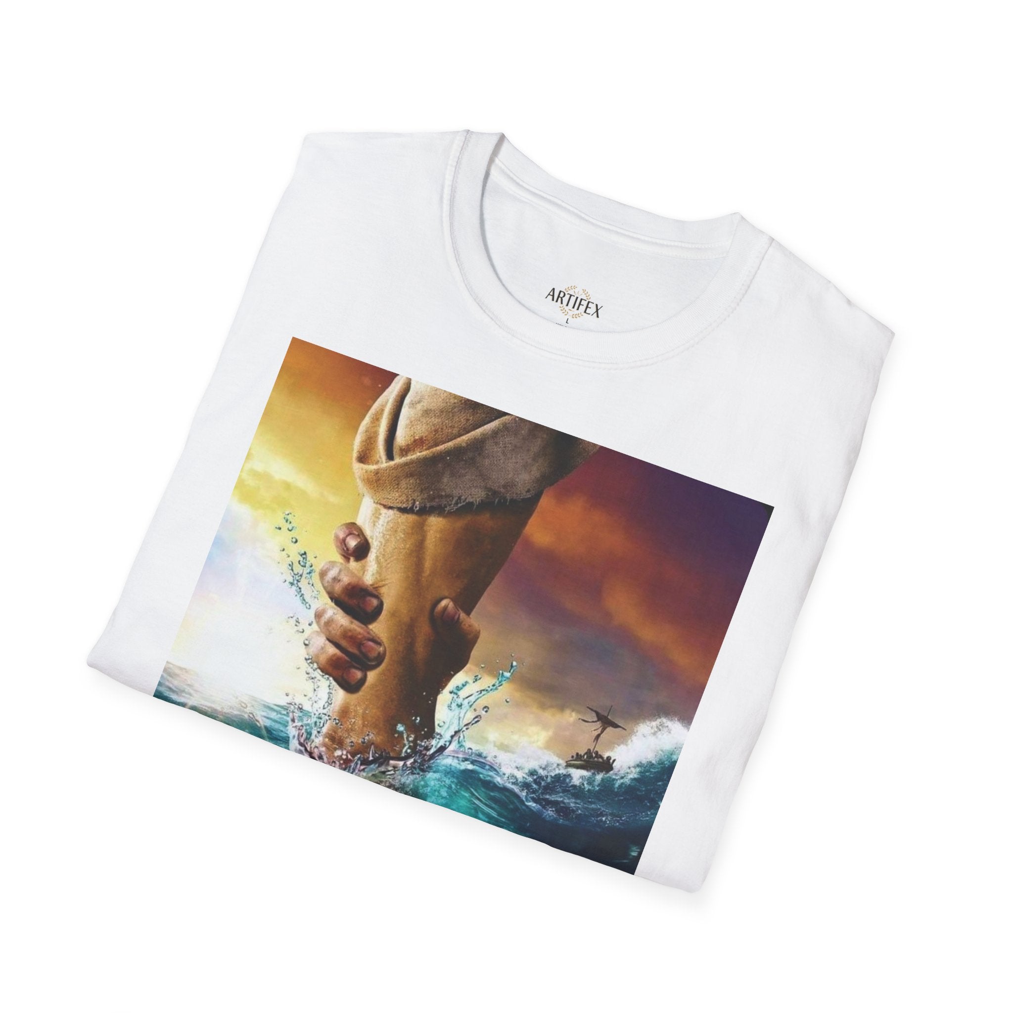 Rescue & Hope T-Shirt — Helping Hand Graphic Tee